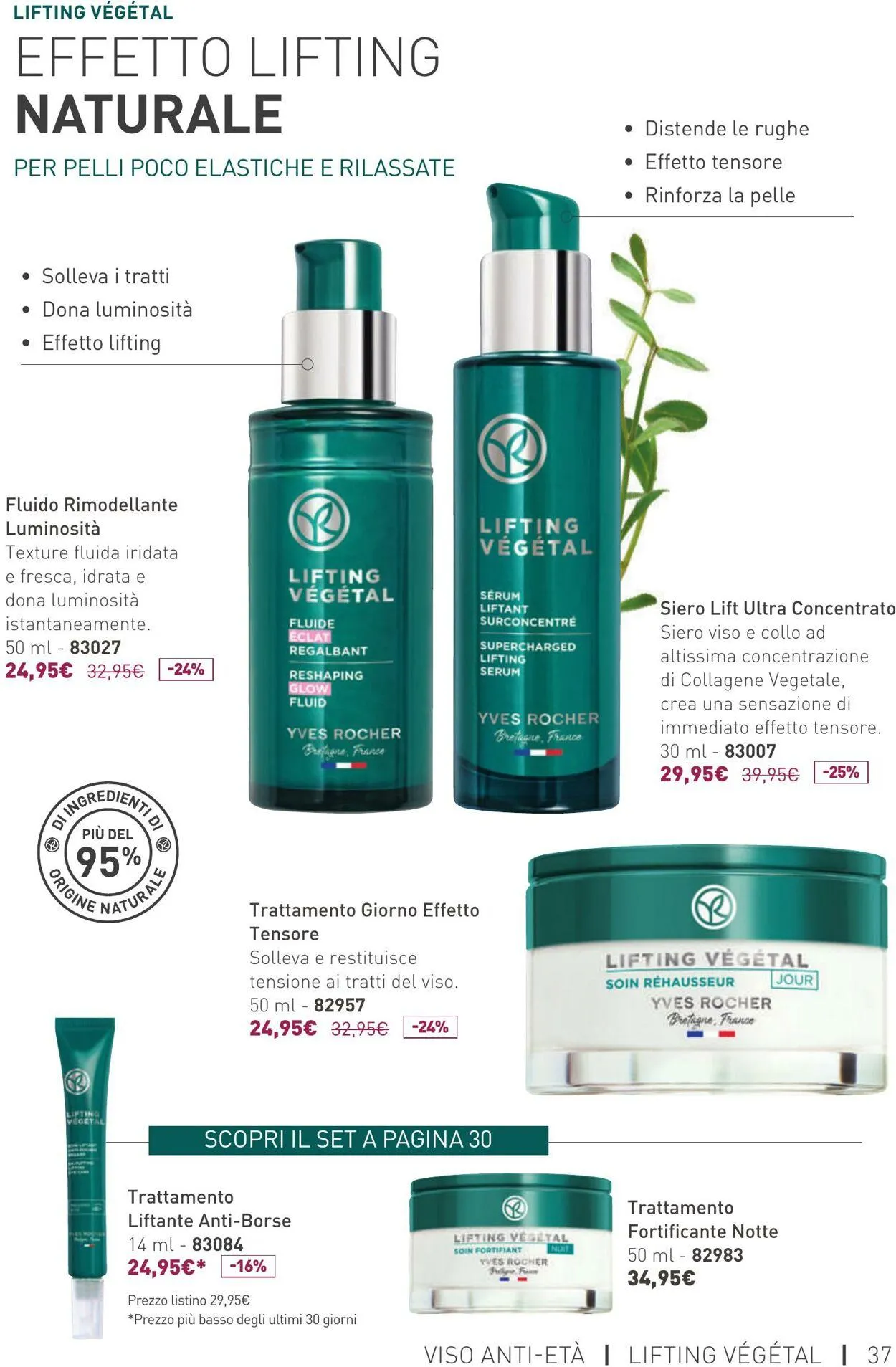 Yves Rocher Volantino attuale da 7 novembre a 21 novembre di 2024 - Pagina del volantino 37