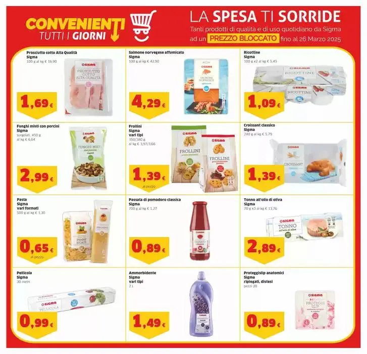 Sconti altissimi + Si Chef!, Sigma da 30 gennaio a 12 febbraio di 2025 - Pagina del volantino 3
