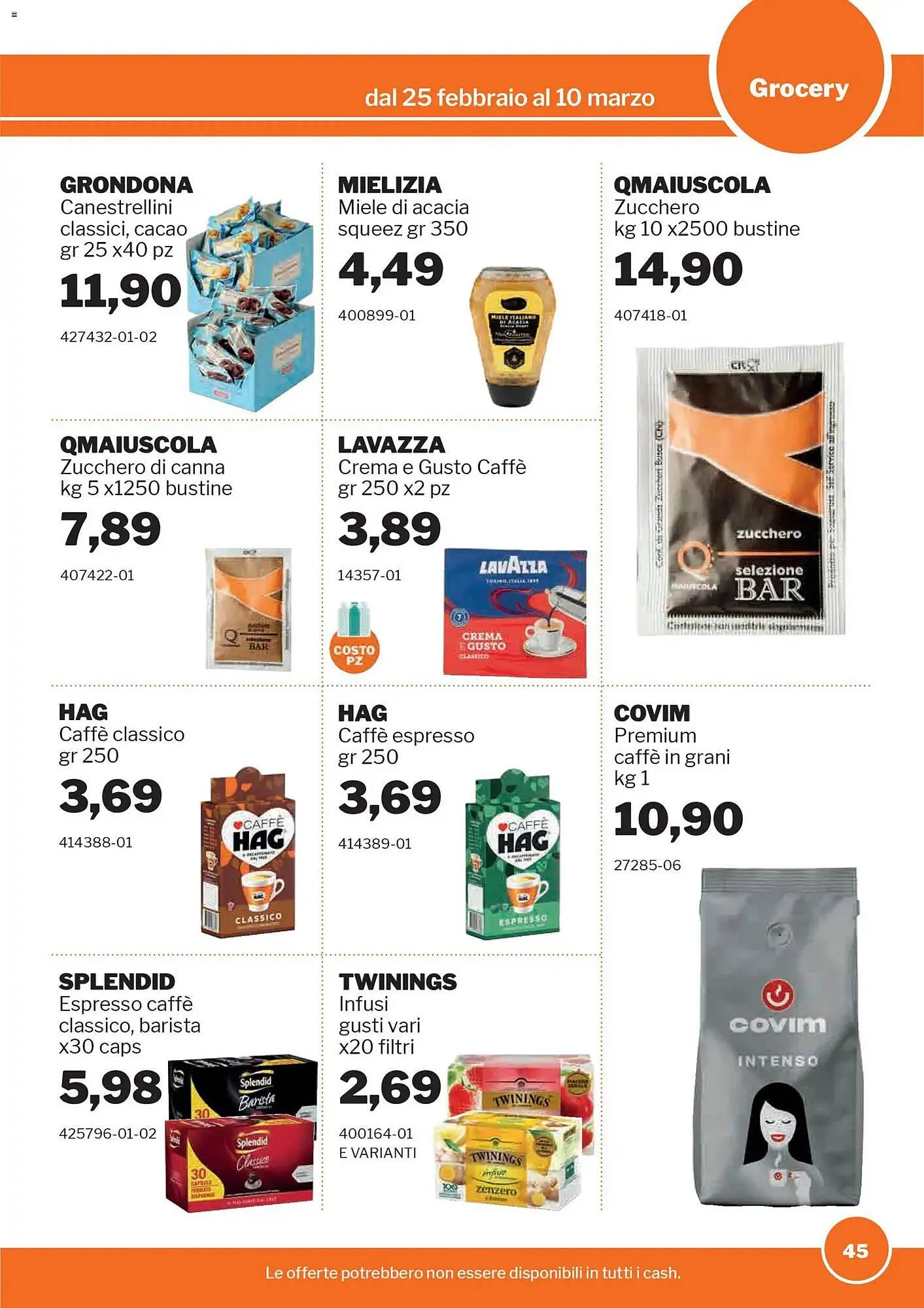 Volantino GrosMarket da 25 febbraio a 10 marzo di 2026 - Pagina del volantino 44