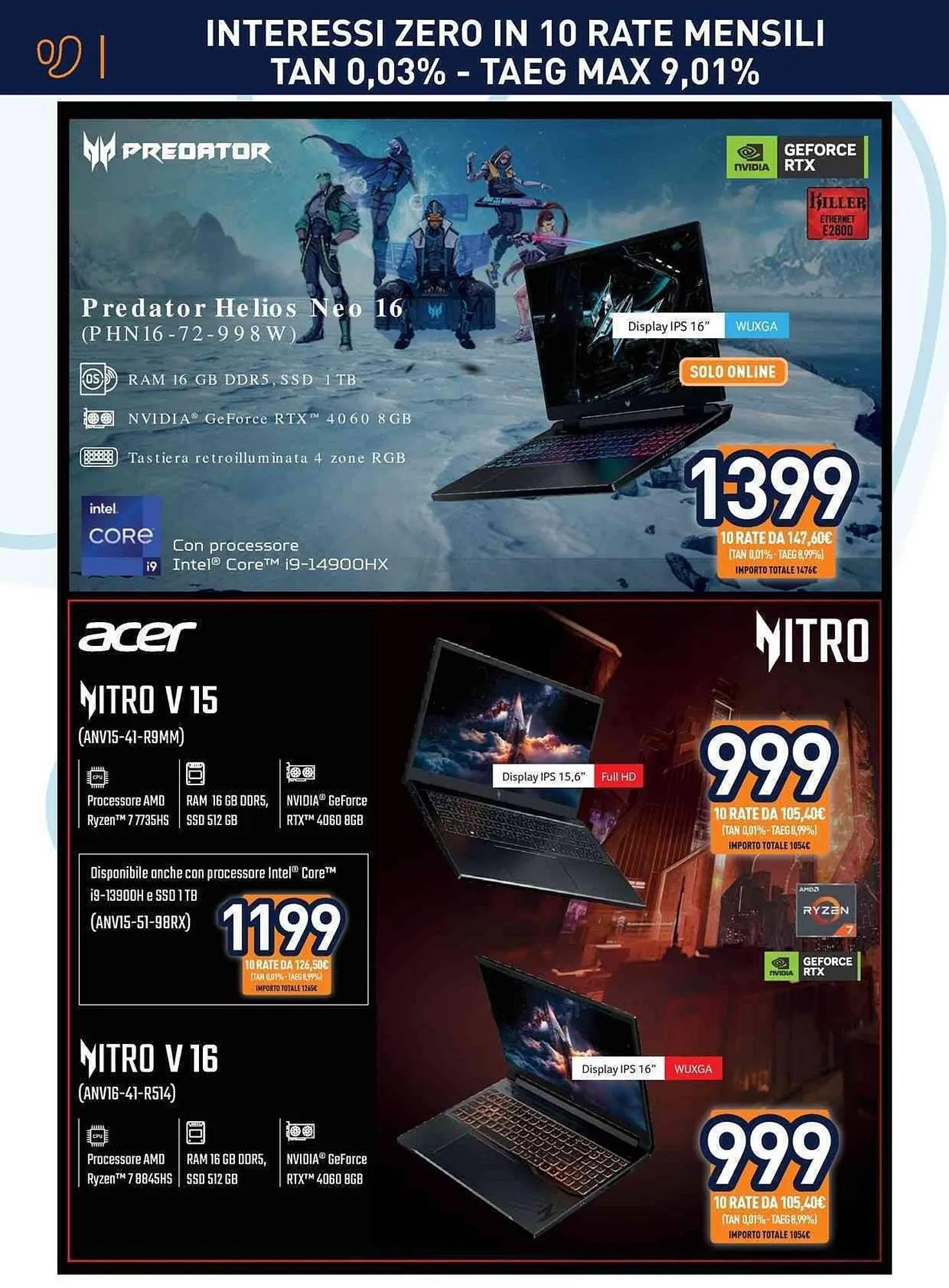 Volantino Unieuro da 4 aprile a 13 aprile di 2025 - Pagina del volantino 6