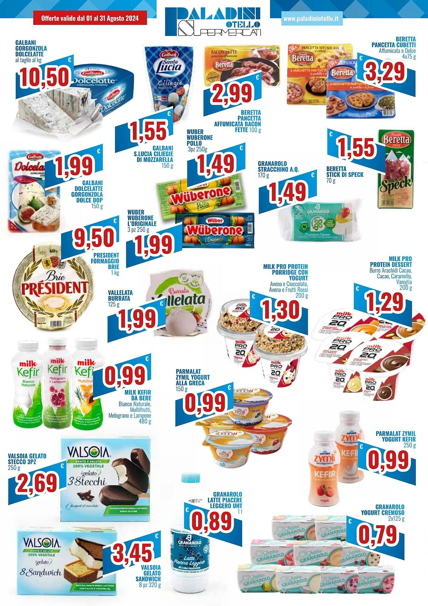 Volantino Paladini Otello Supermercato da 7 agosto a 31 agosto di 2024 - Pagina del volantino 3
