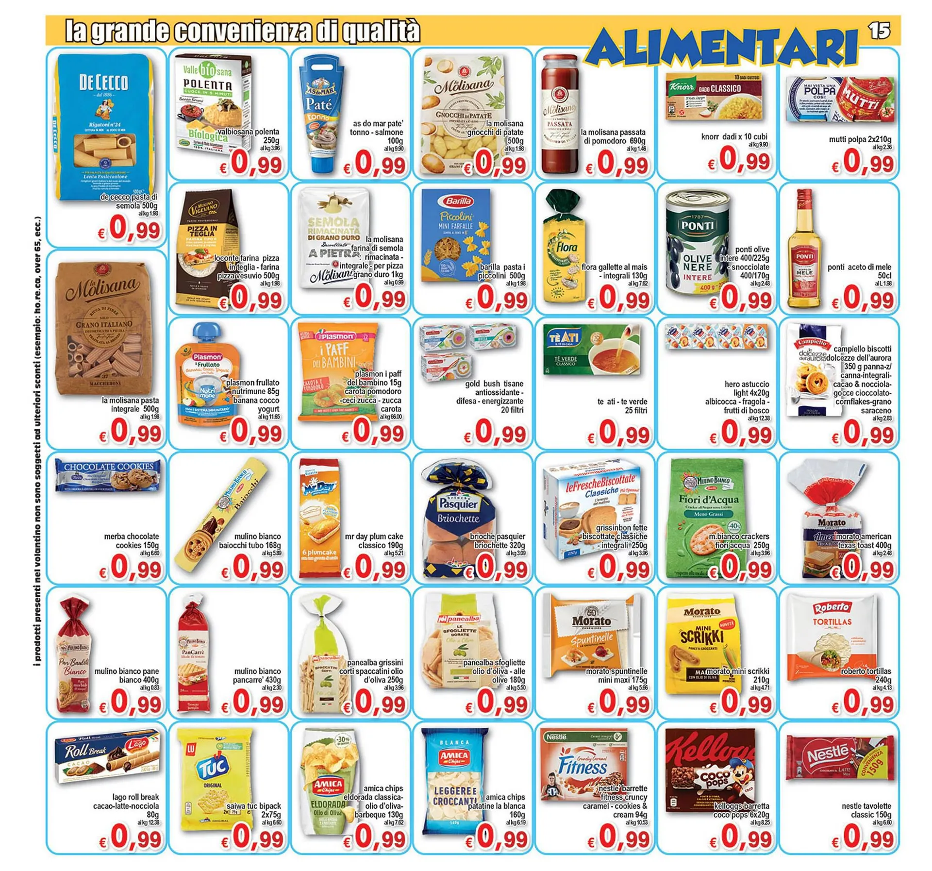 Volantino Top Supermercati da 17 gennaio a 25 gennaio di 2024 - Pagina del volantino 15