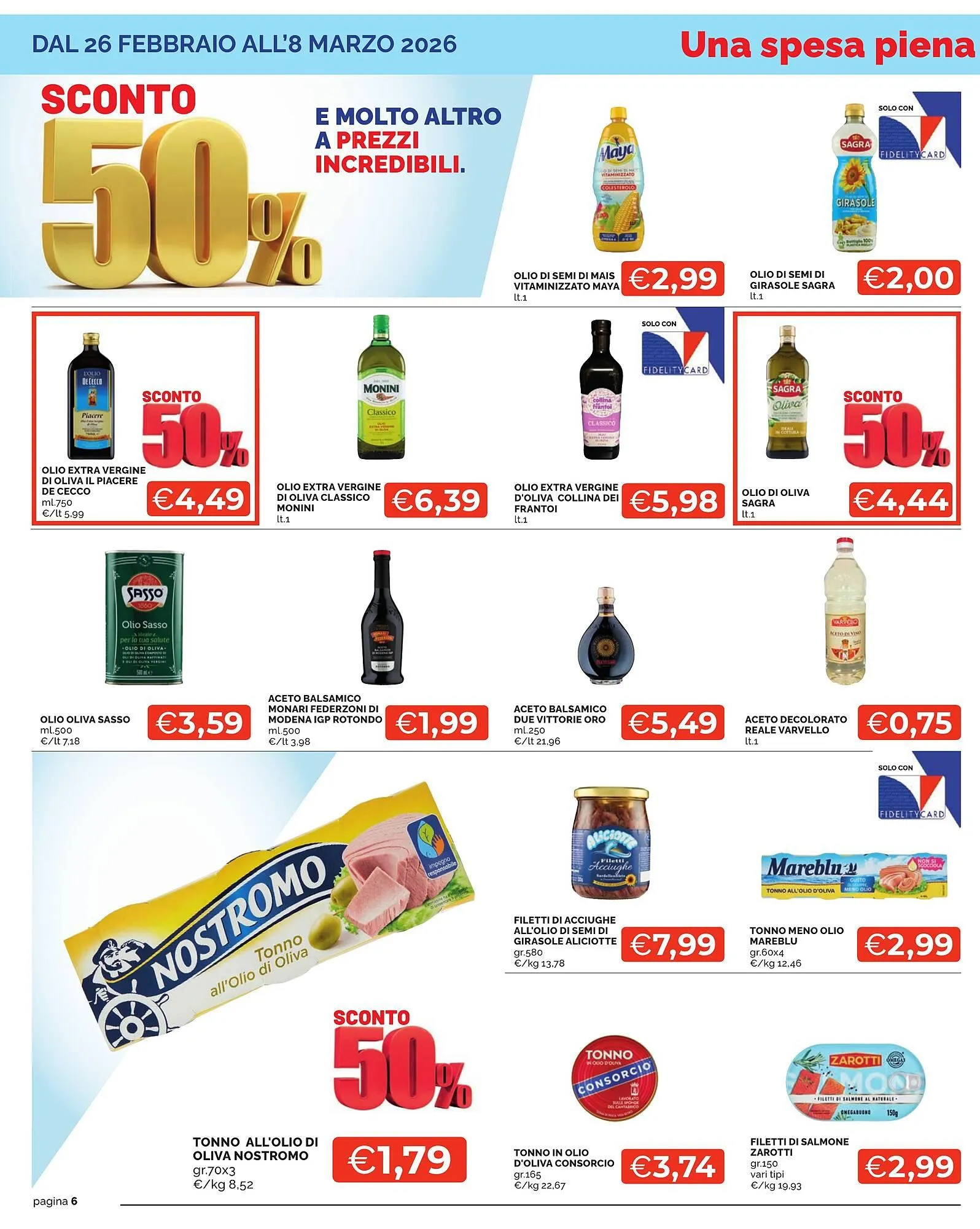Volantino Mercatò Extra da 26 febbraio a 8 marzo di 2026 - Pagina del volantino 6