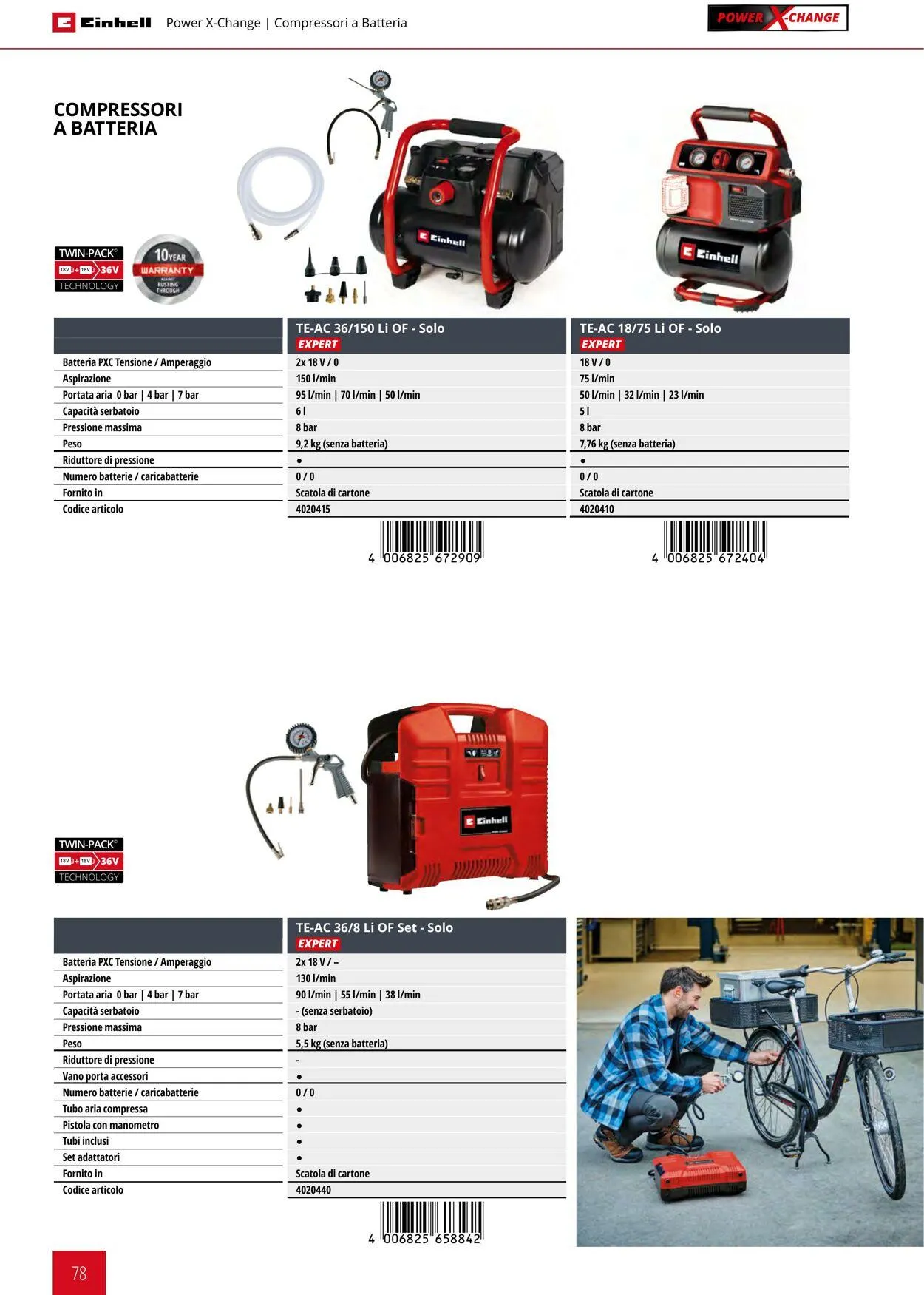 Einhell da 17 giugno a 17 dicembre di 2025 - Pagina del volantino 78
