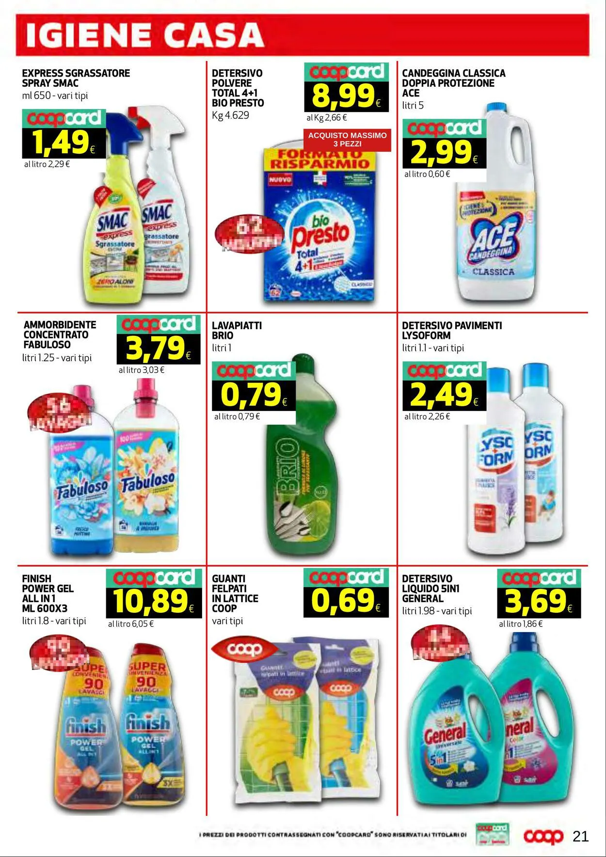 Coop Volantino attuale da 30 novembre a 10 dicembre di 2023 - Pagina del volantino 21