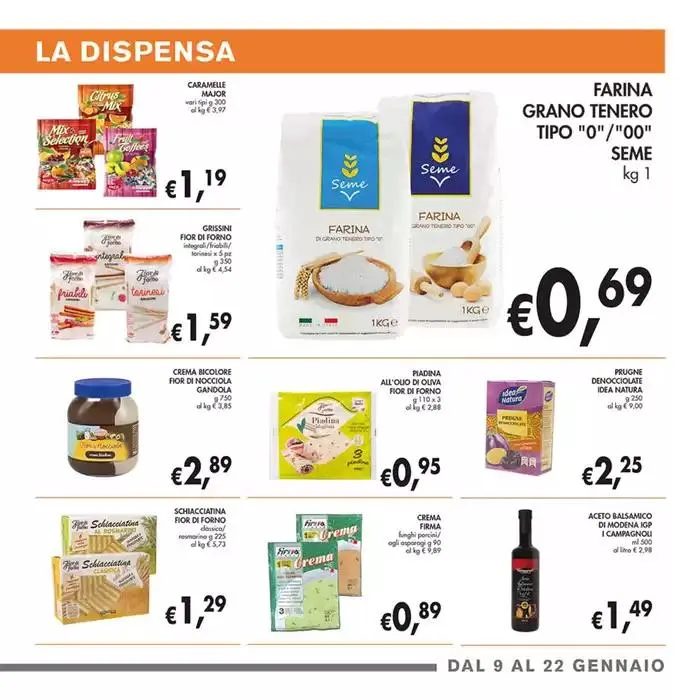 Eccomi  da 9 gennaio a 22 gennaio di 2025 - Pagina del volantino 9