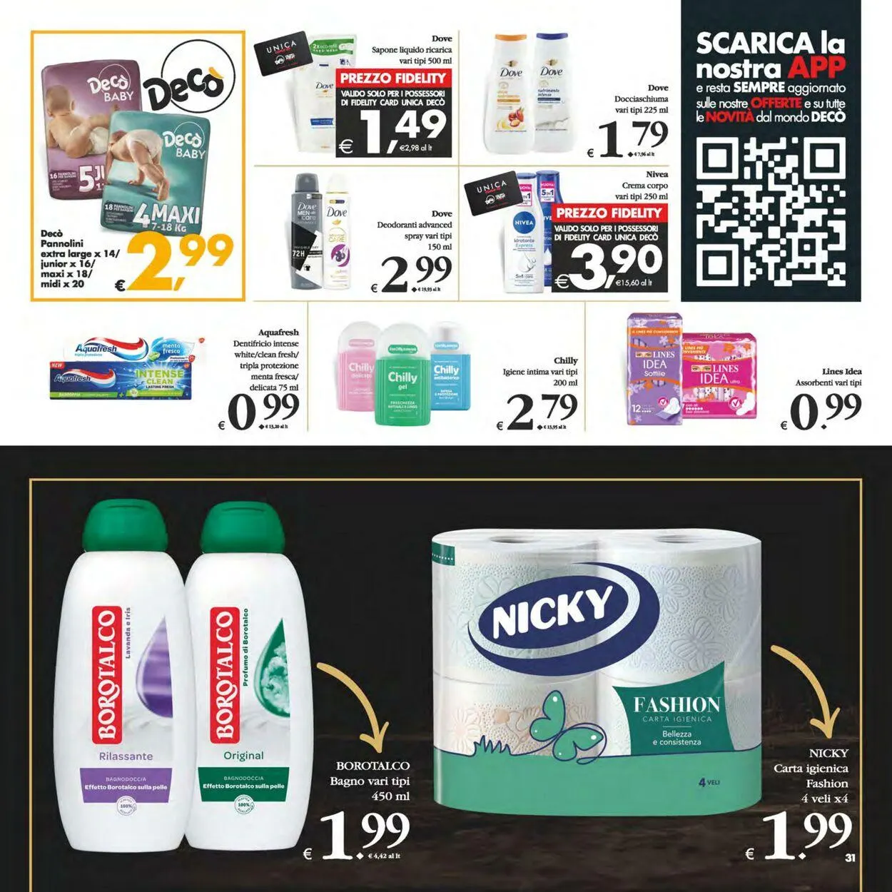 Deco Volantino attuale da 1 agosto a 11 agosto di 2025 - Pagina del volantino 31