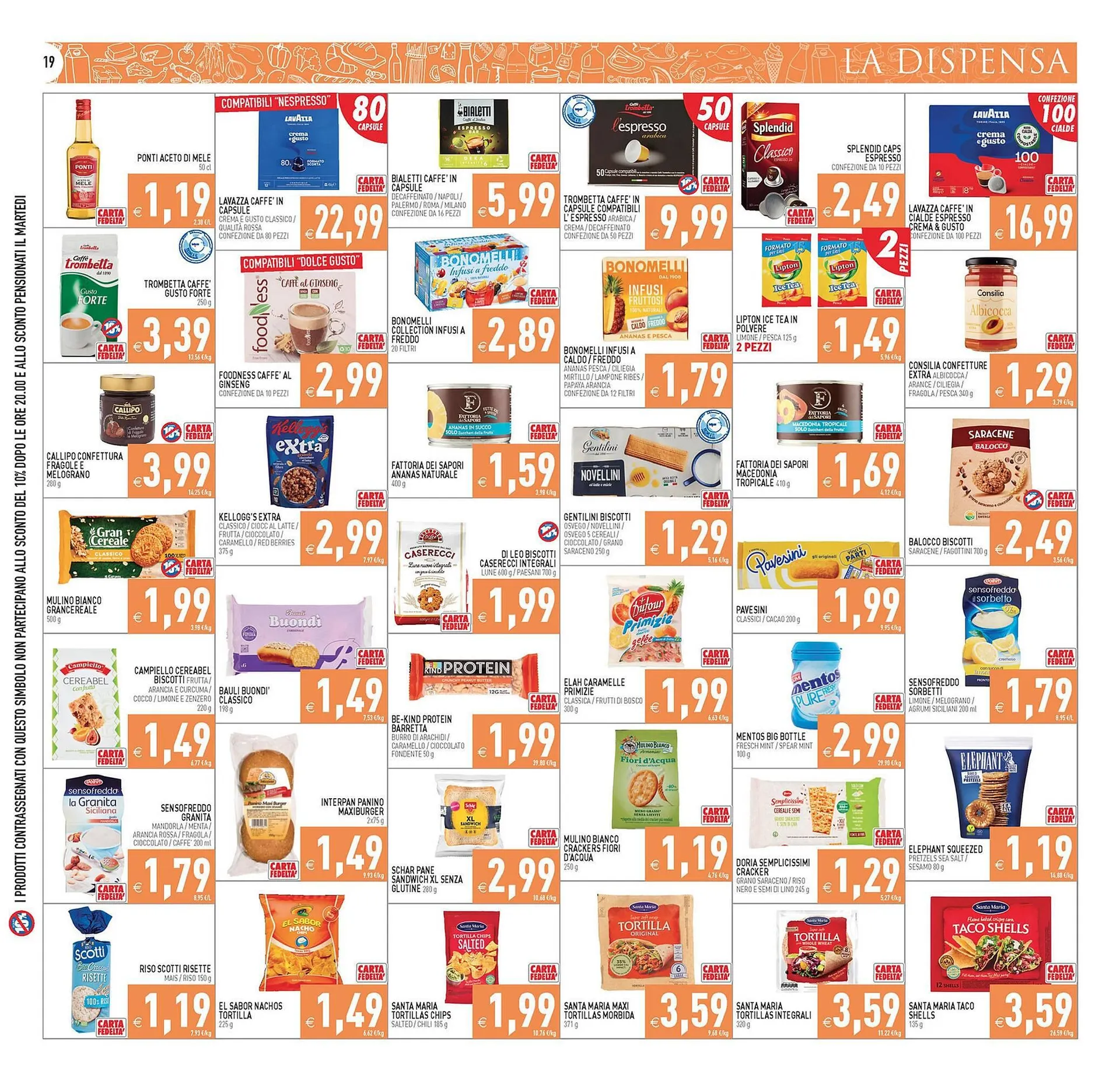 Volantino Supermercati Agorà da 25 luglio a 4 agosto di 2025 - Pagina del volantino 19