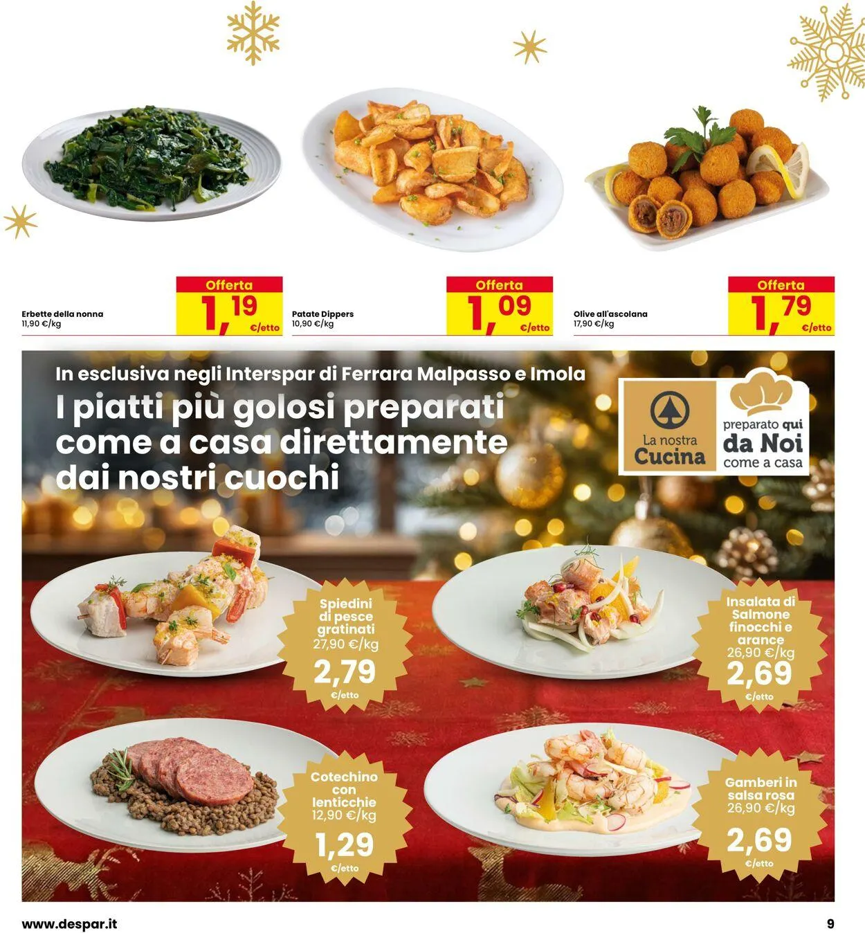 Interspar Volantino attuale da 16 dicembre a 6 gennaio di 2026 - Pagina del volantino 9