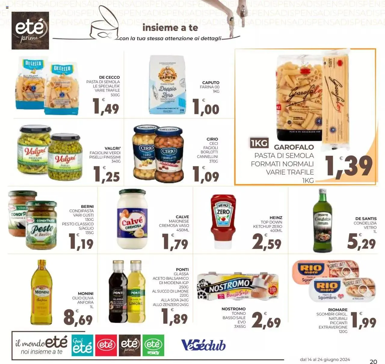 Volantino Eté Prime da 14 giugno a 24 giugno di 2024 - Pagina del volantino 20