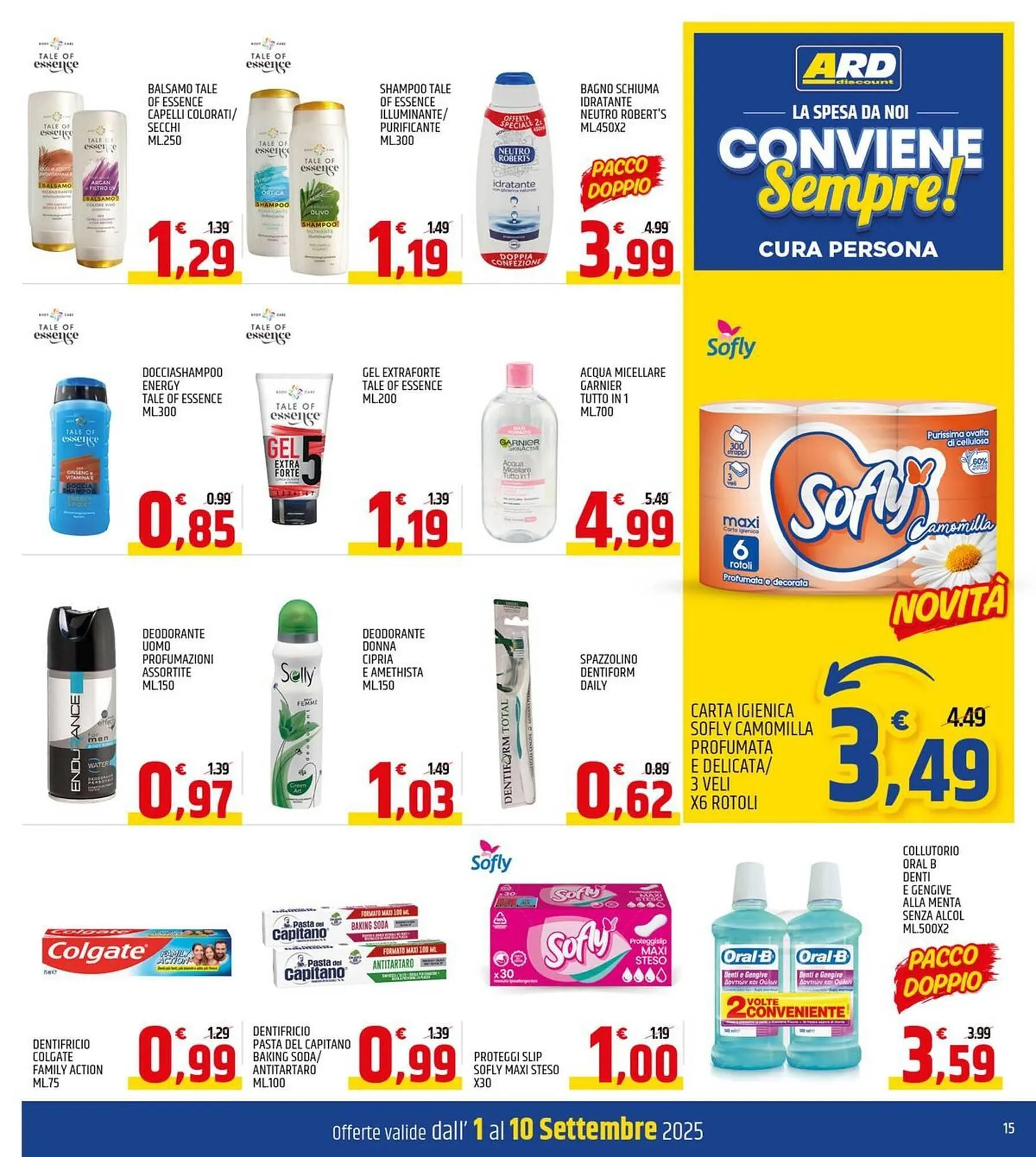 Volantino Ard Discount da 1 settembre a 10 settembre di 2025 - Pagina del volantino 15
