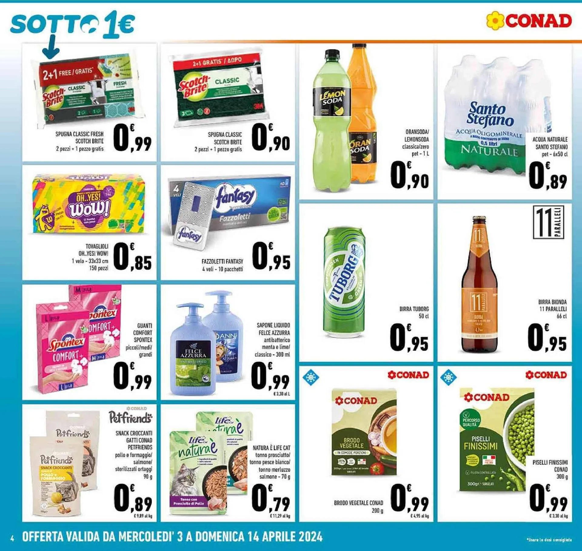 Volantino Supermac Supermercati da 3 aprile a 14 aprile di 2024 - Pagina del volantino 4