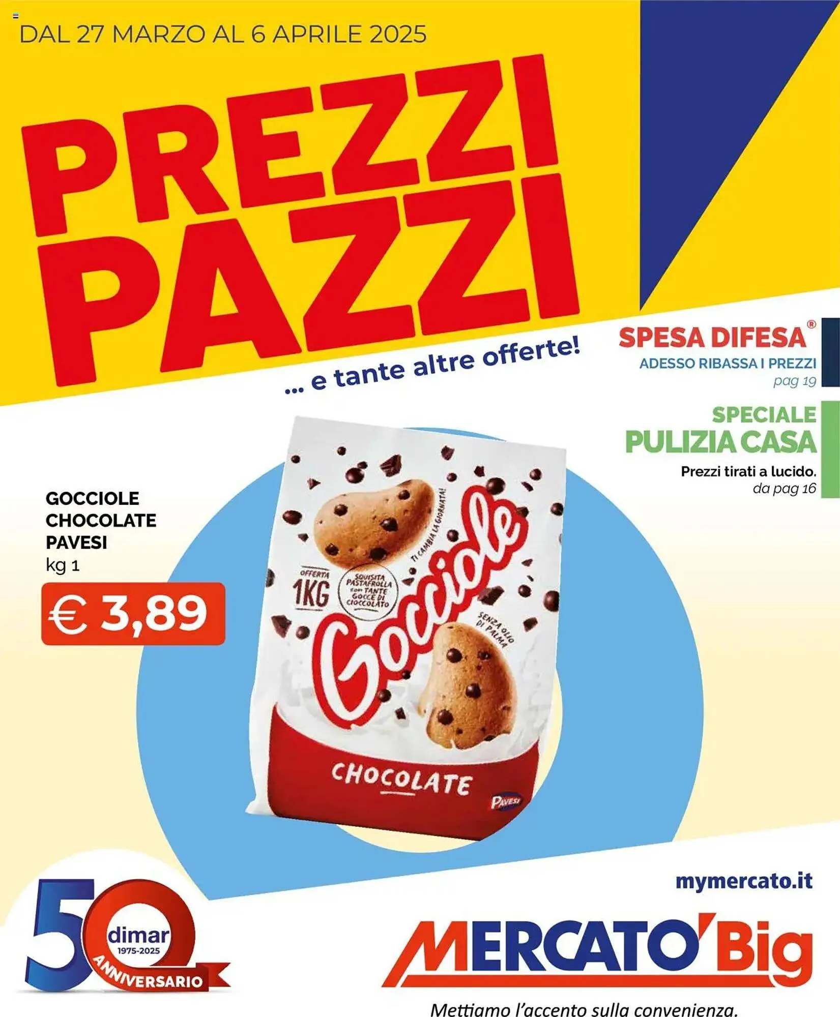 Volantino Mercatò Big da 27 marzo a 6 aprile di 2025 - Pagina del volantino 1