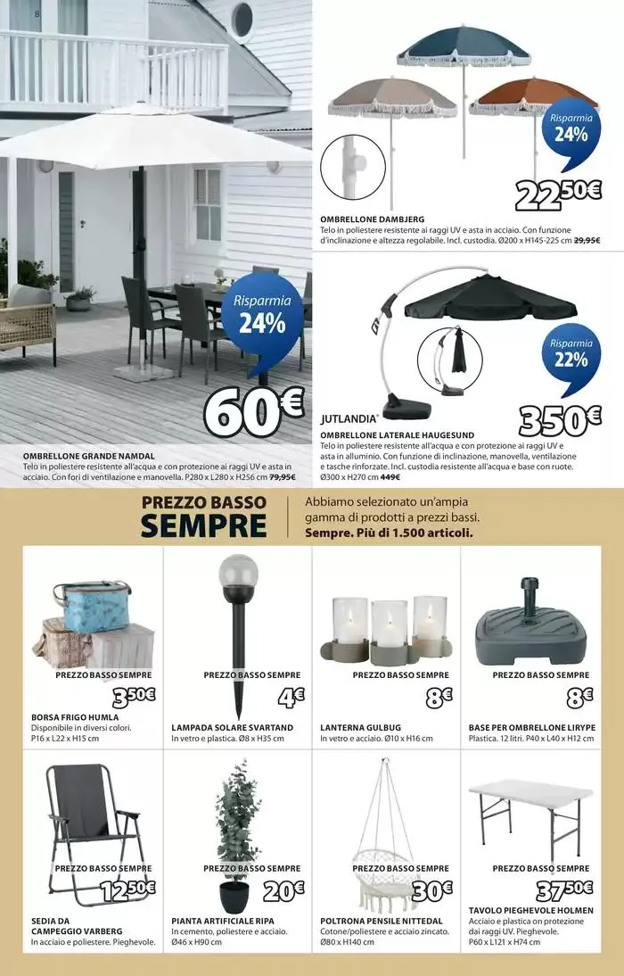 Una grande offerta per il tuo giardino da 8 maggio a 4 giugno di 2025 - Pagina del volantino 8