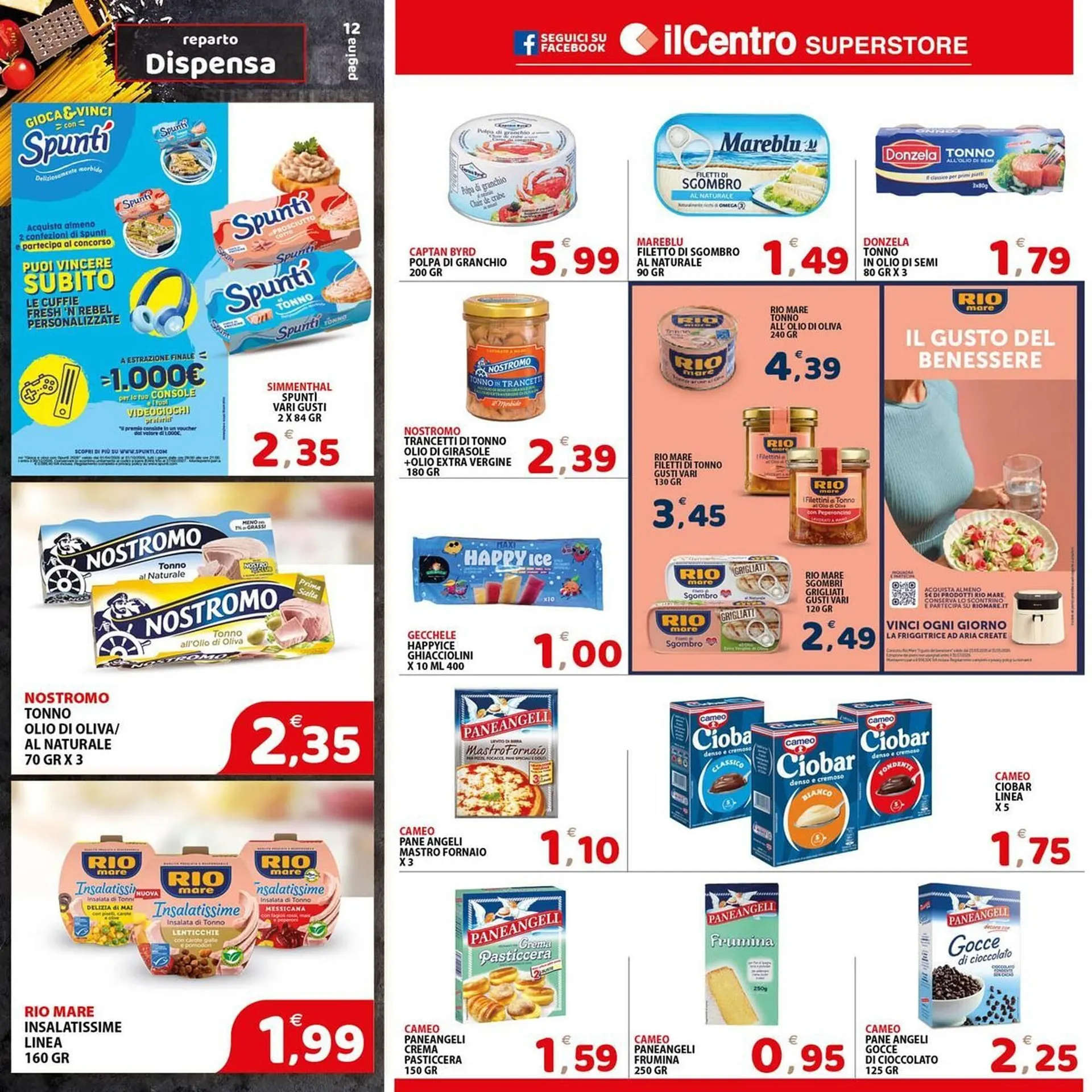 Volantino Il Centro Superstore da 29 aprile a 12 maggio di 2026 - Pagina del volantino 12
