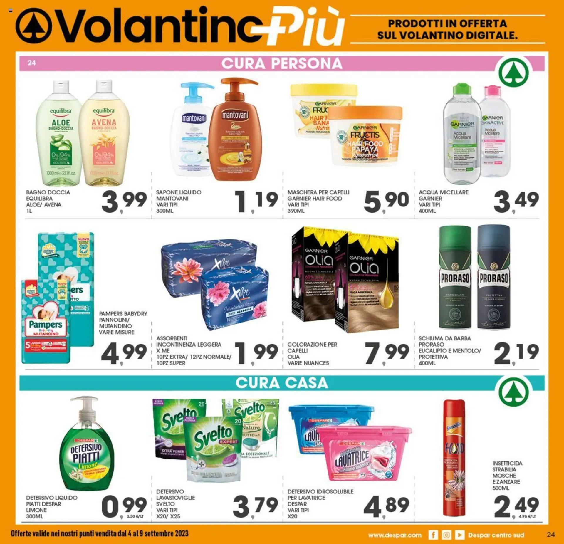 Volantino Eurospar da 4 settembre a 9 settembre di 2023 - Pagina del volantino 24