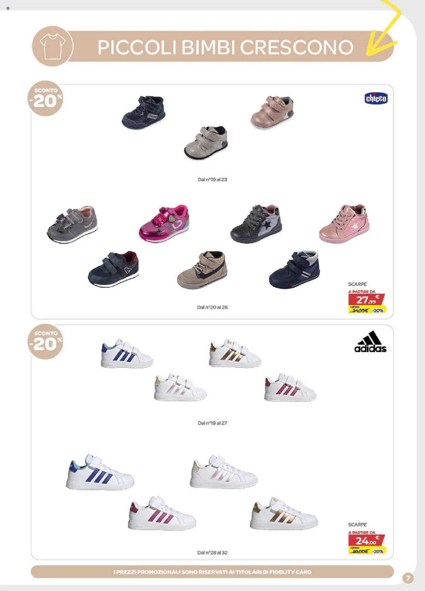 Volantino Bimbo Store da 28 settembre a 25 ottobre di 2023 - Pagina del volantino 7