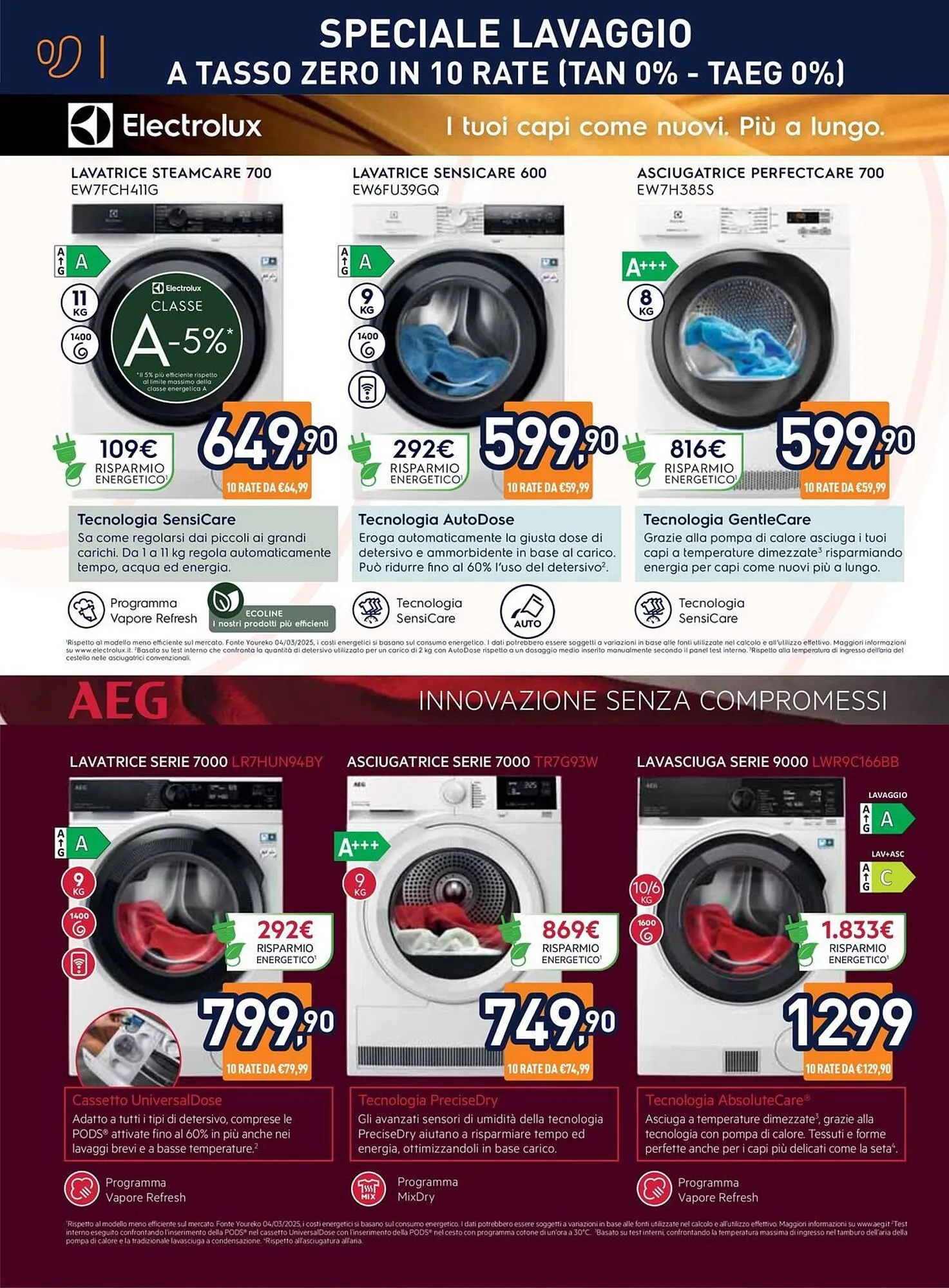 Volantino Unieuro da 20 marzo a 6 aprile di 2025 - Pagina del volantino 12