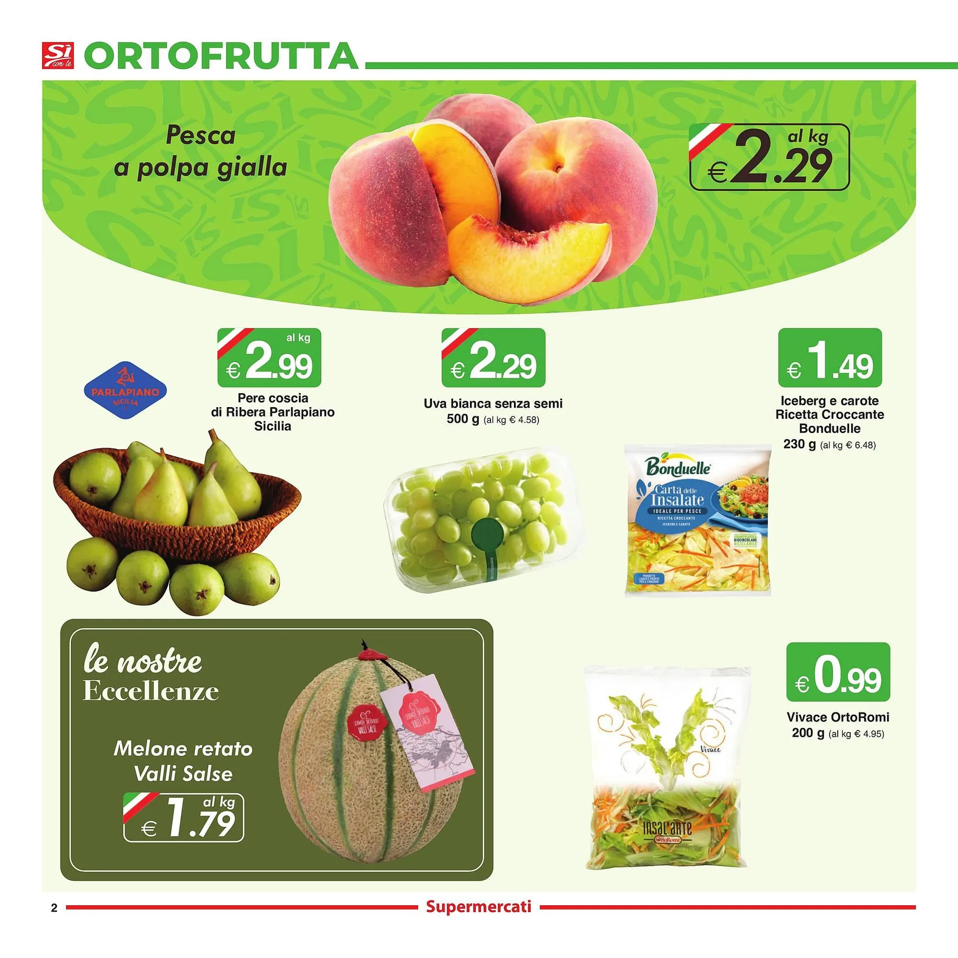 Volantino Sì con te da 31 luglio a 12 agosto di 2025 - Pagina del volantino 2