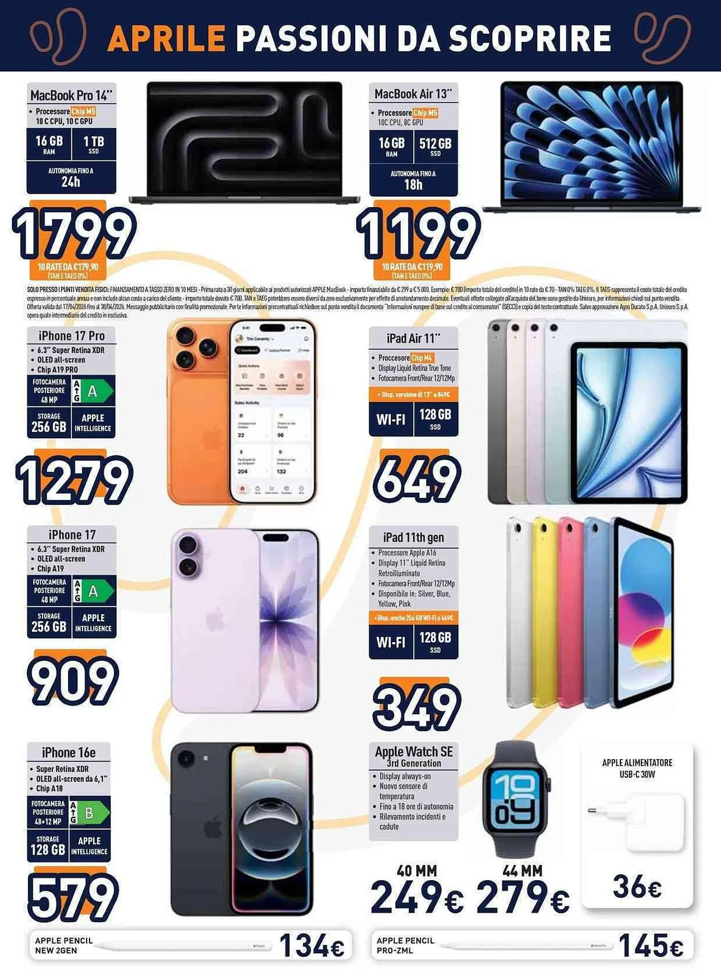 Volantino Unieuro da 17 aprile a 30 aprile di 2026 - Pagina del volantino 12