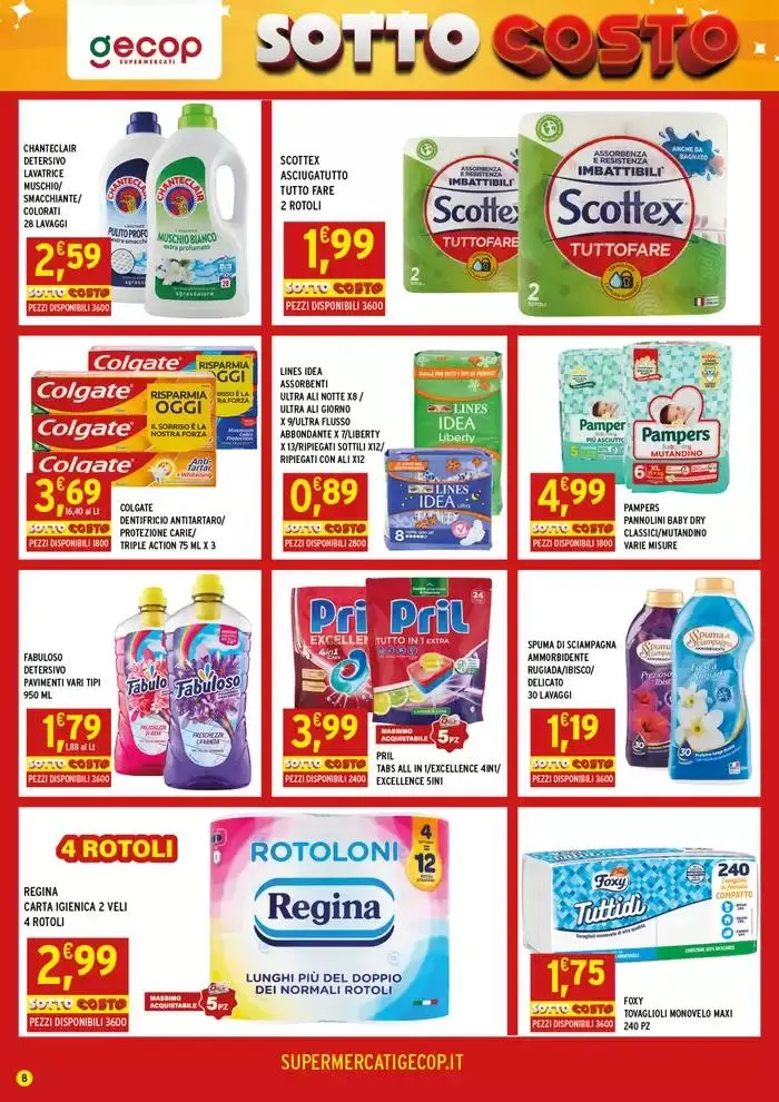 Sottocosto da 3 febbraio a 9 febbraio di 2025 - Pagina del volantino 8