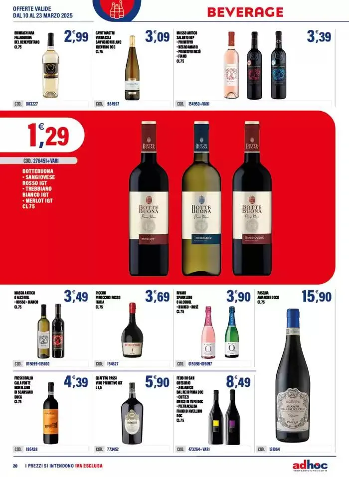 Offerte valide dal 10 al 23 marzo 2025 da 10 marzo a 23 marzo di 2025 - Pagina del volantino 20