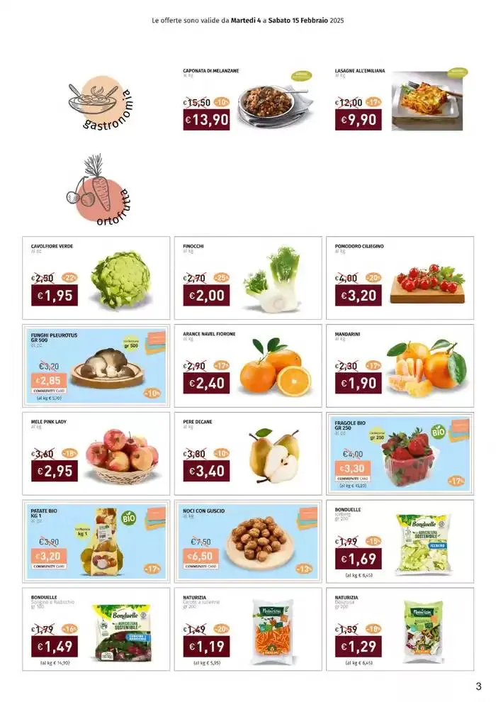 Chi ama condivide da 4 febbraio a 15 febbraio di 2025 - Pagina del volantino 3