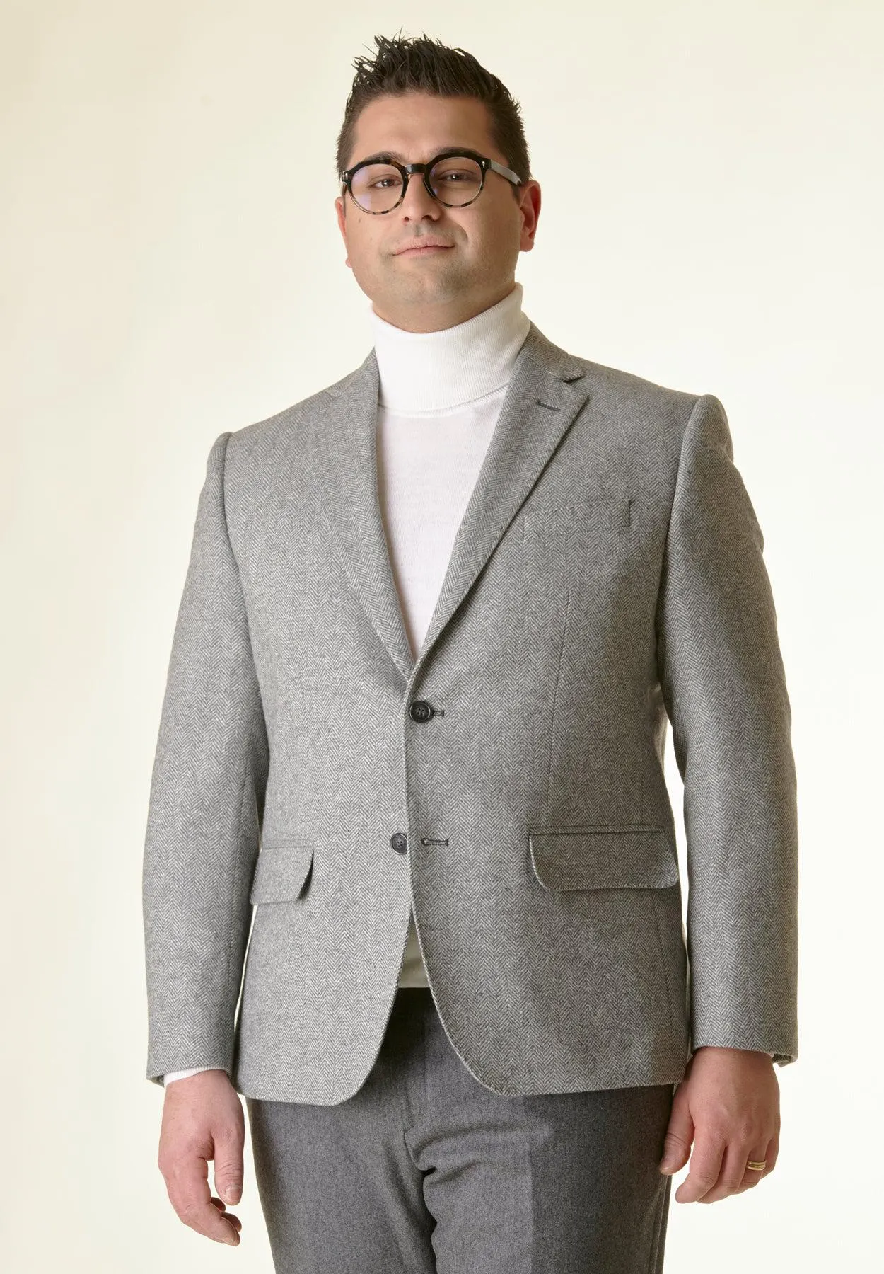 Giacca grigia resca comfort