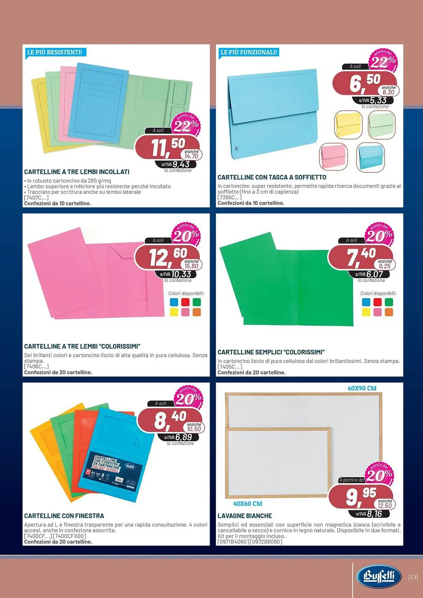 Volantino Buffetti da 7 gennaio a 28 febbraio di 2026 - Pagina del volantino 13