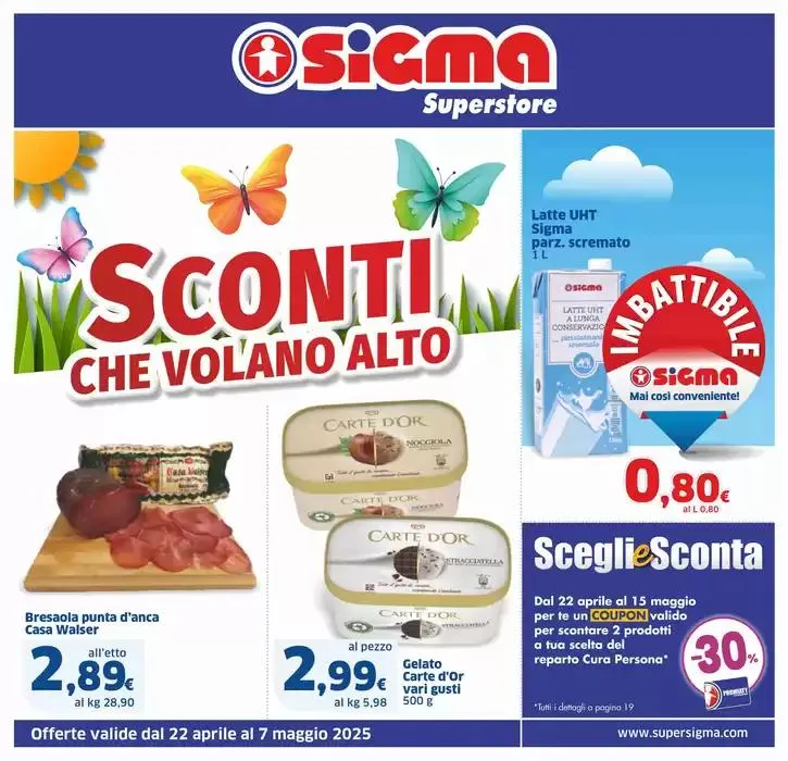 Sconti che volano alto, Superstore da 22 aprile a 7 maggio di 2025 - Pagina del volantino 1