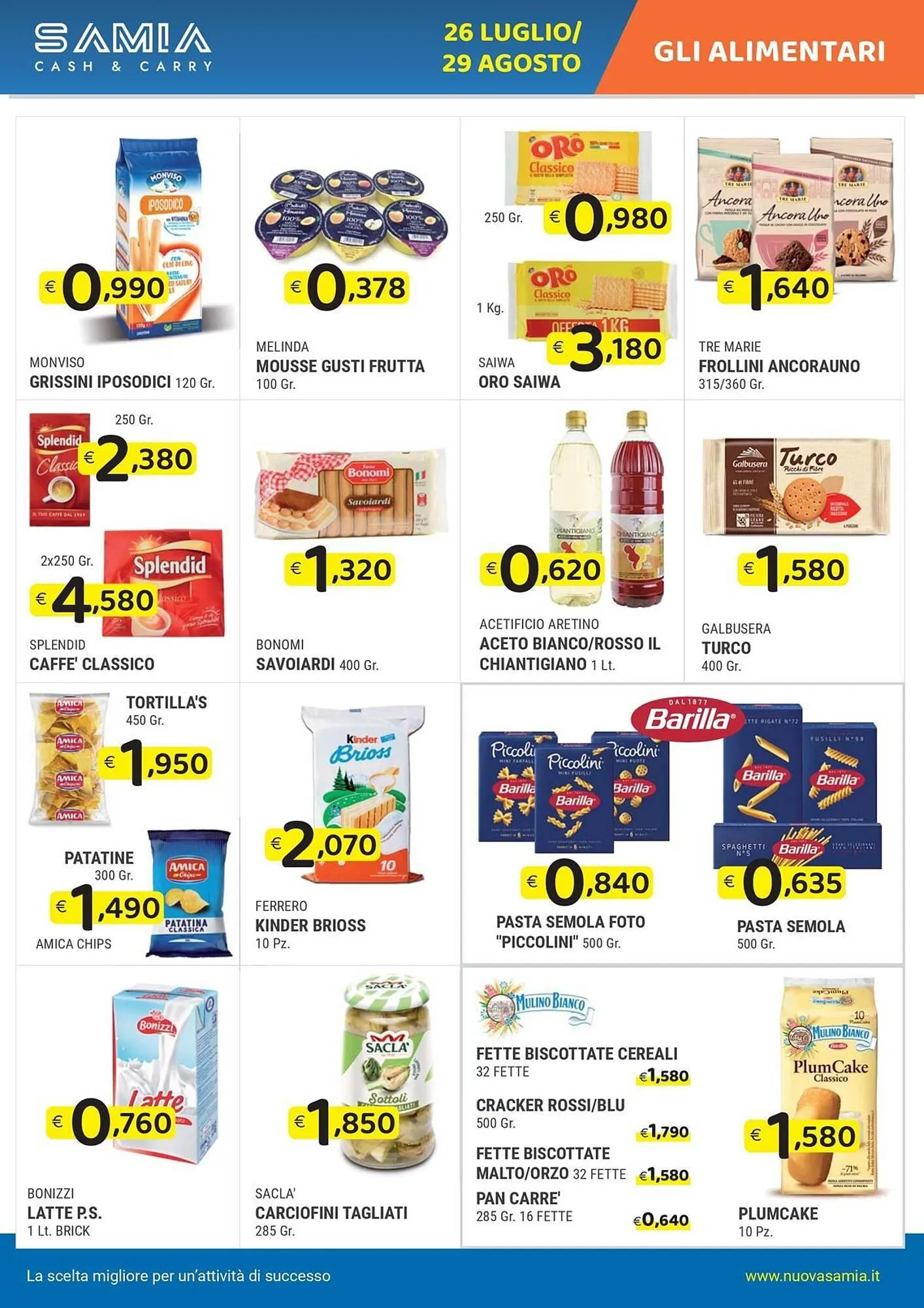 Volantino Samia Cash and Carry da 26 luglio a 29 agosto di 2025 - Pagina del volantino 5