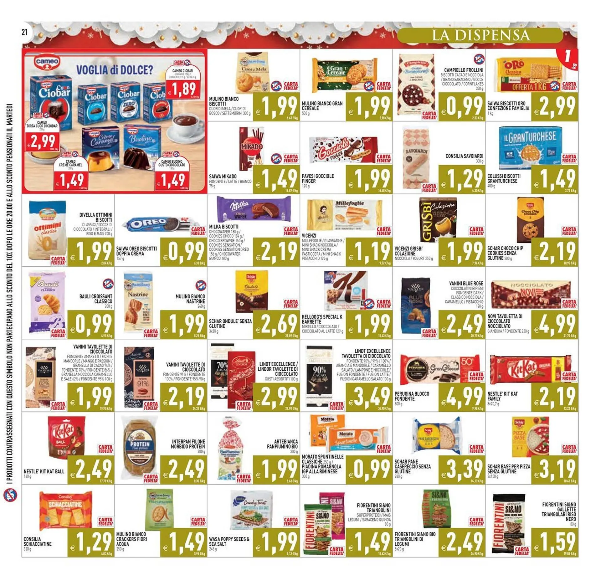 Volantino Supermercati Agorà da 6 dicembre a 15 dicembre di 2025 - Pagina del volantino 21