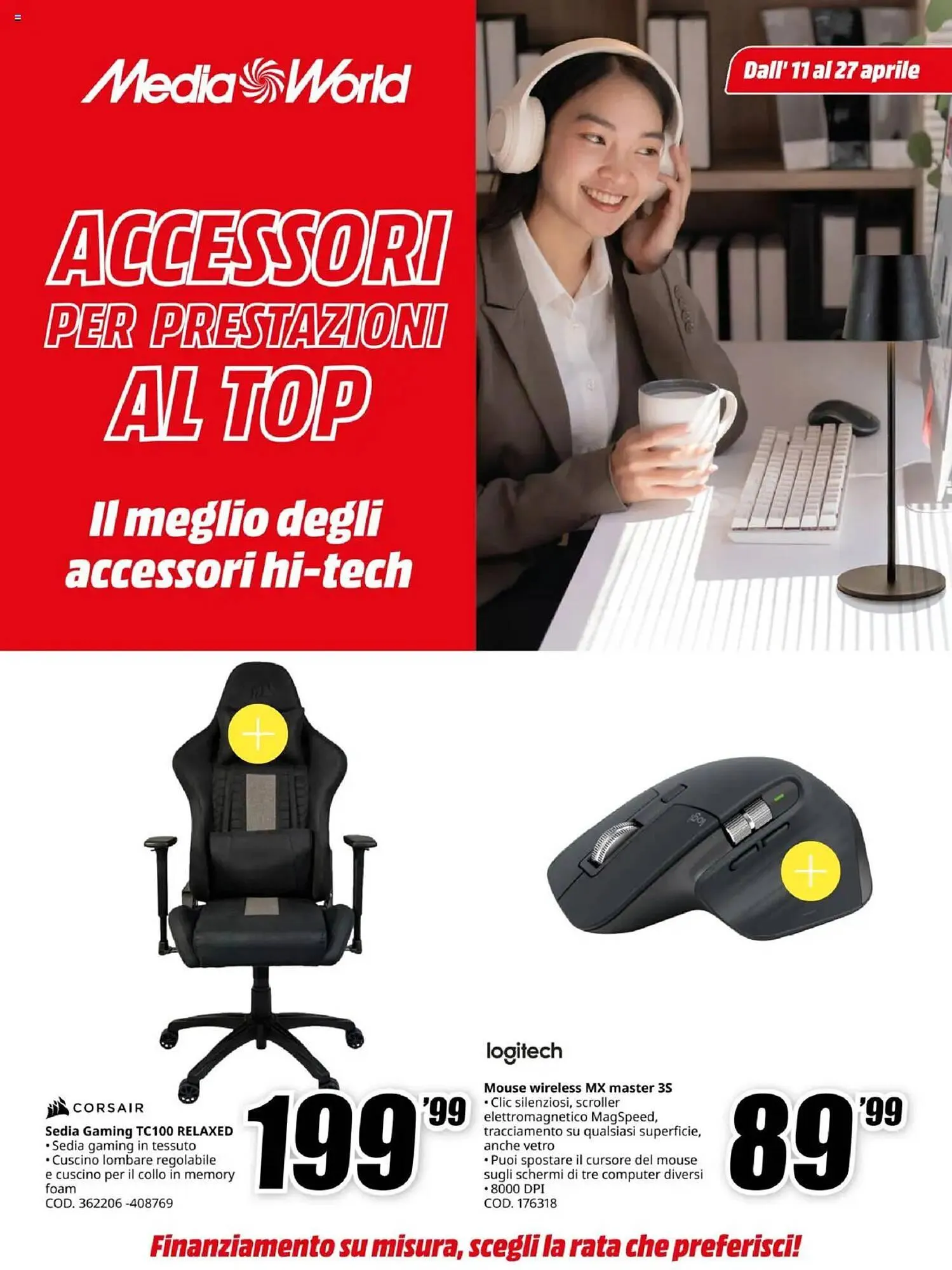 Volantino MediaWorld da 11 aprile a 27 aprile di 2025 - Pagina del volantino 1