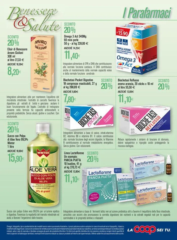 Benessere & Salute da 5 settembre a 2 ottobre di 2024 - Pagina del volantino 18
