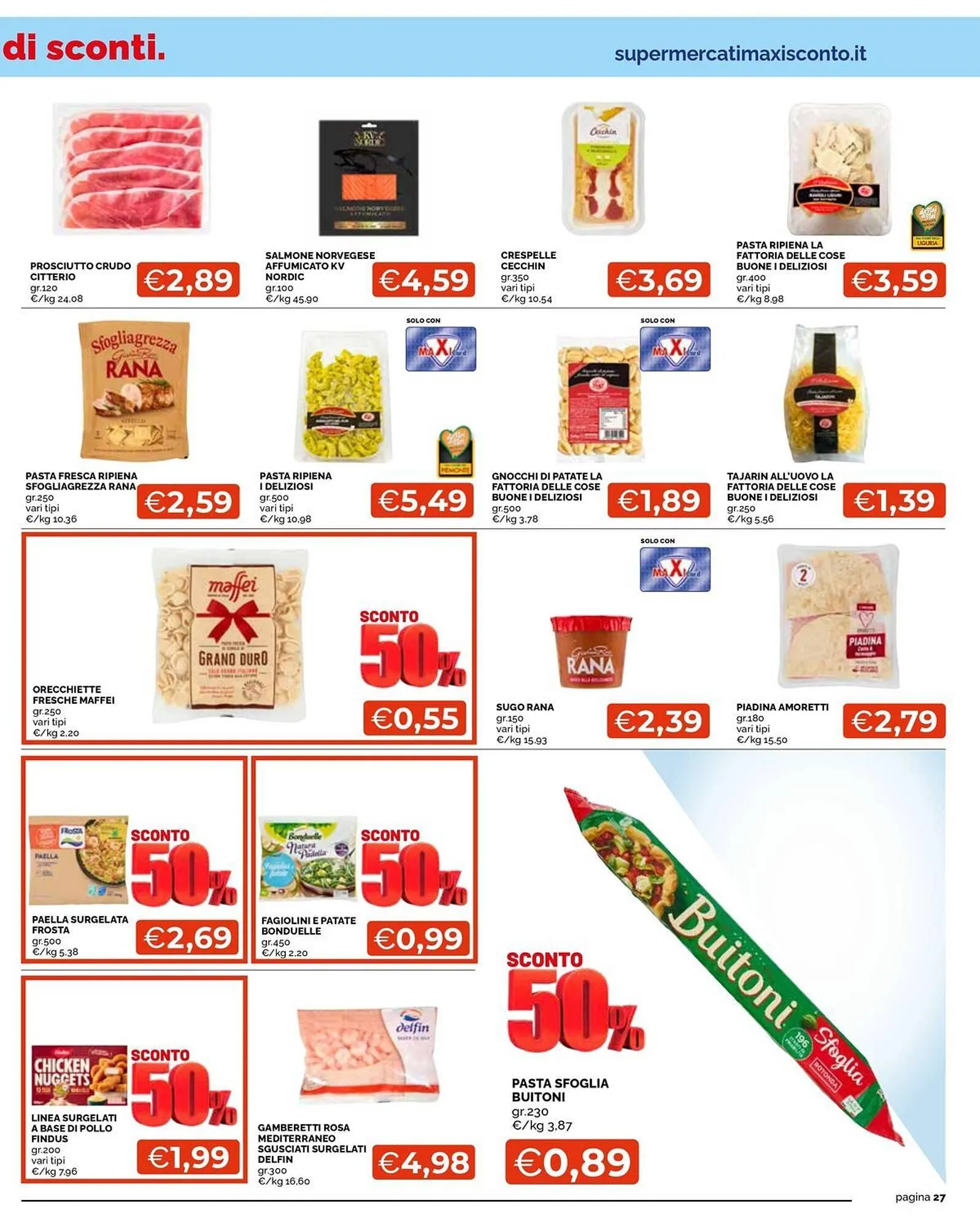 Volantino Maxisconto da 26 febbraio a 8 marzo di 2026 - Pagina del volantino 27