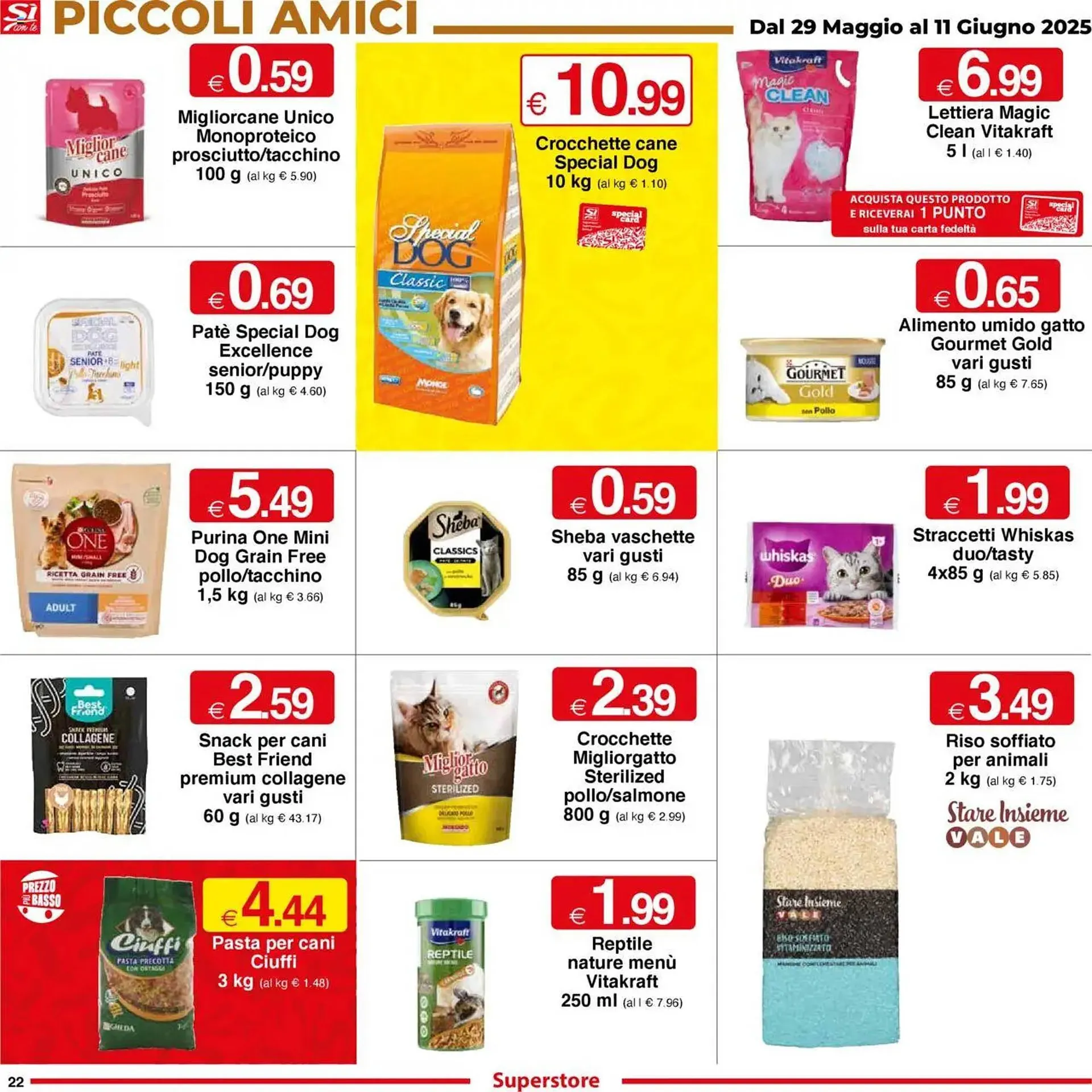 Volantino Sì con te da 29 maggio a 11 giugno di 2025 - Pagina del volantino 22