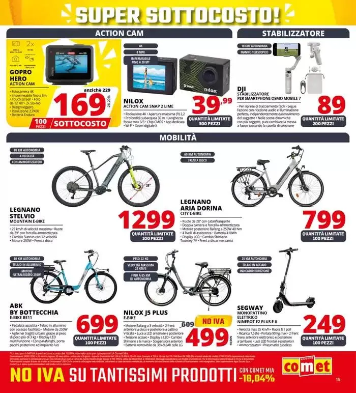 Sottocosto da Comet! da 8 maggio a 21 maggio di 2025 - Pagina del volantino 15