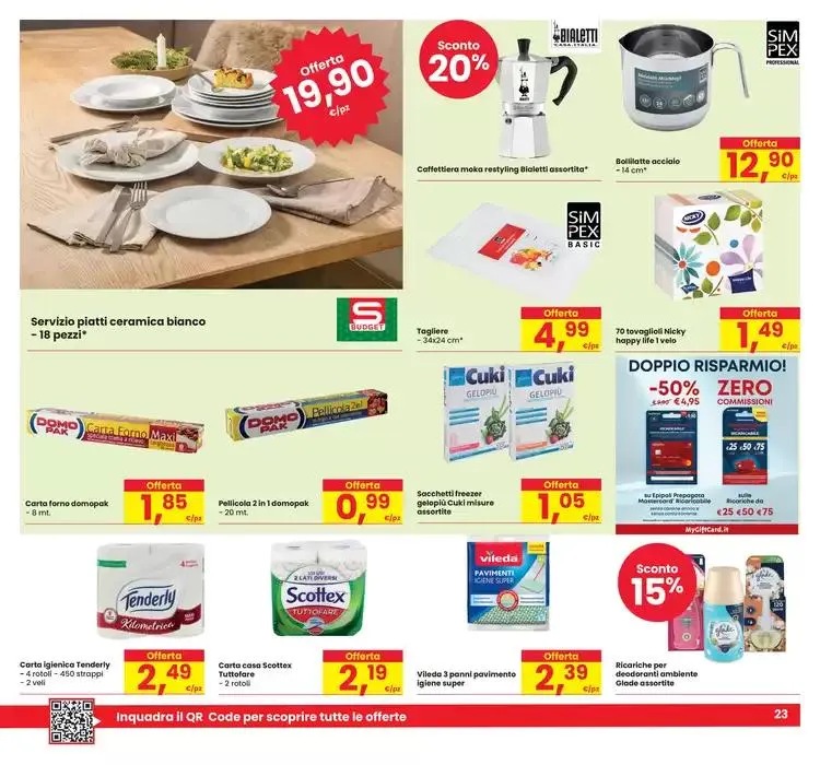 Sconti fino al 50% da 20 marzo a 30 marzo di 2025 - Pagina del volantino 23