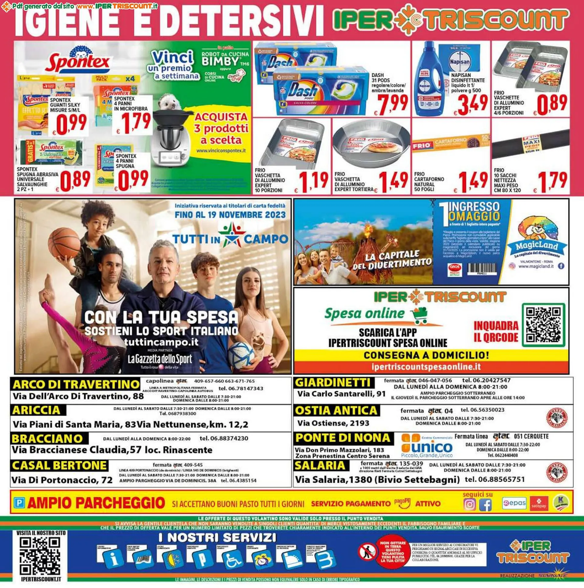 Volantino Iper Triscount da 25 ottobre a 2 novembre di 2023 - Pagina del volantino 20