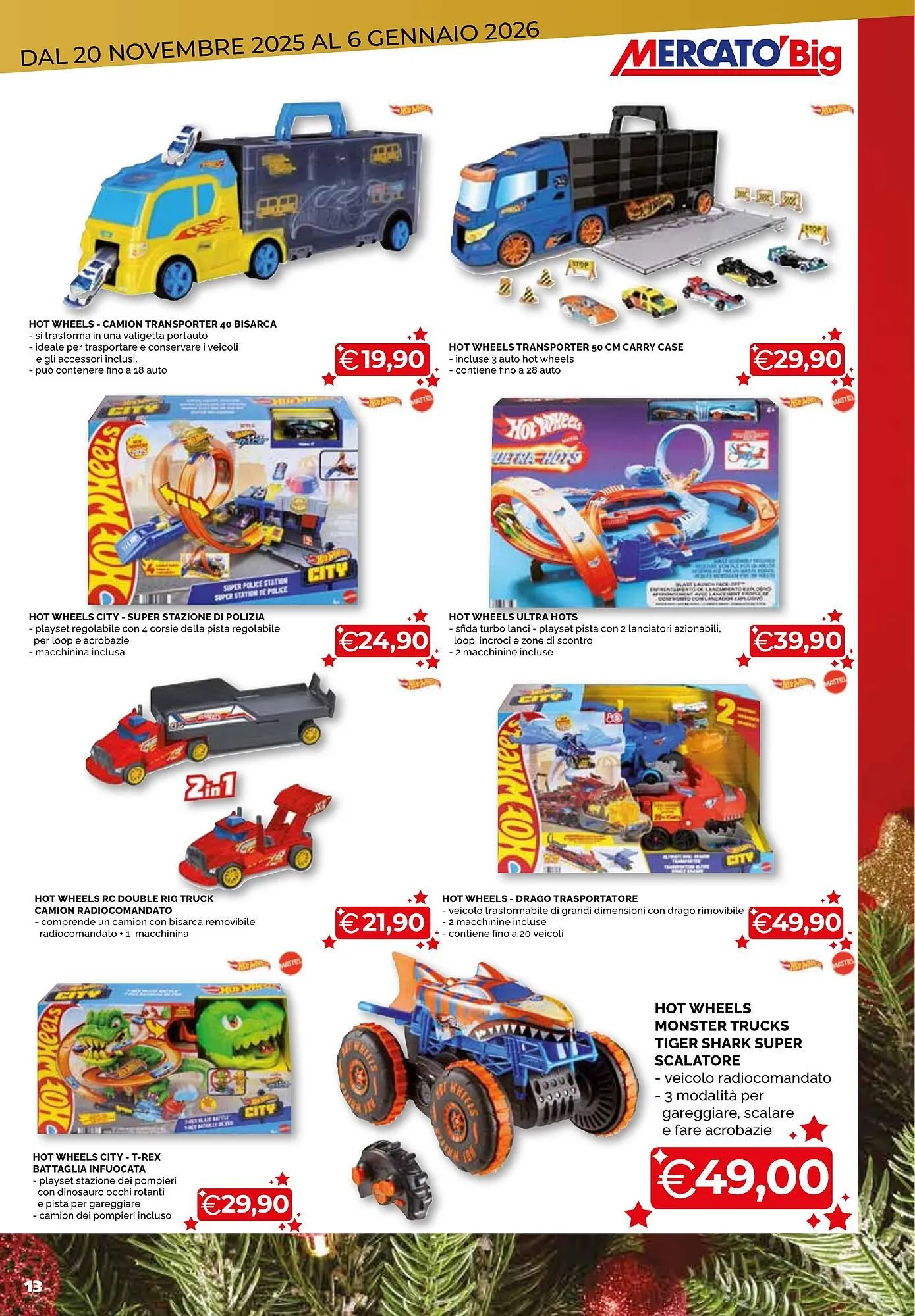 Volantino Mercatò Big da 20 novembre a 6 gennaio di 2026 - Pagina del volantino 13