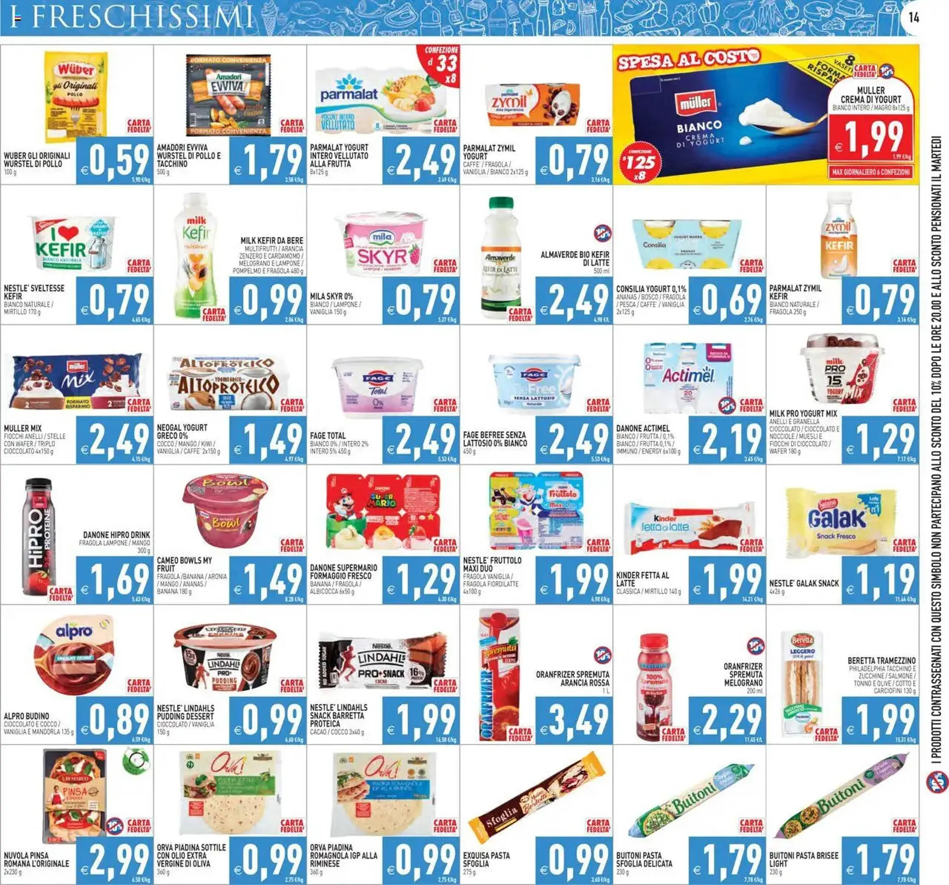 Volantino Pim Supermercati da 4 luglio a 15 luglio di 2025 - Pagina del volantino 14