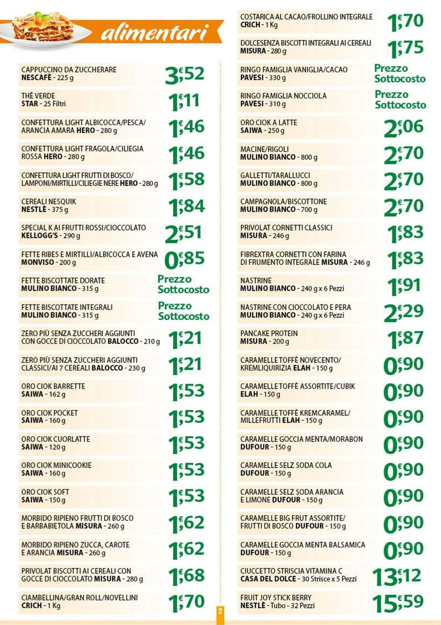 Volantino Gambardella Cash da 15 settembre a 20 settembre di 2025 - Pagina del volantino 2