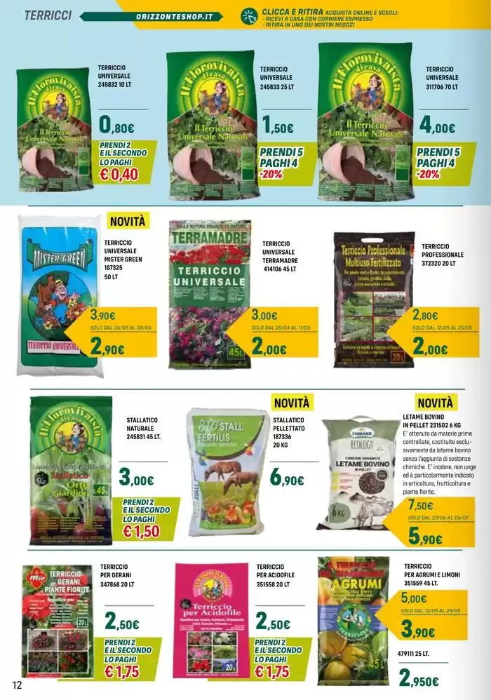 Giardinaggio 2025 da 25 aprile a 12 ottobre di 2025 - Pagina del volantino 12