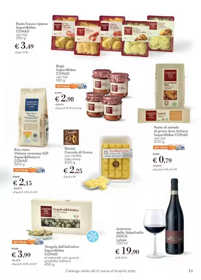 Pasqua dal Gusto Sorprendente da 27 marzo a 19 aprile di 2025 - Pagina del volantino 11