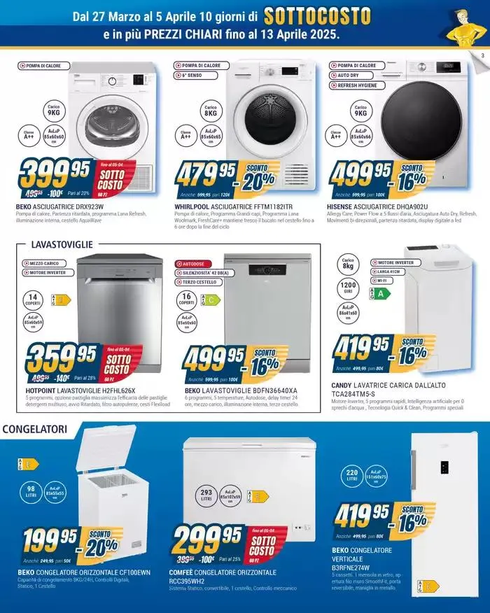 Sottocosto da 27 marzo a 5 aprile di 2025 - Pagina del volantino 3