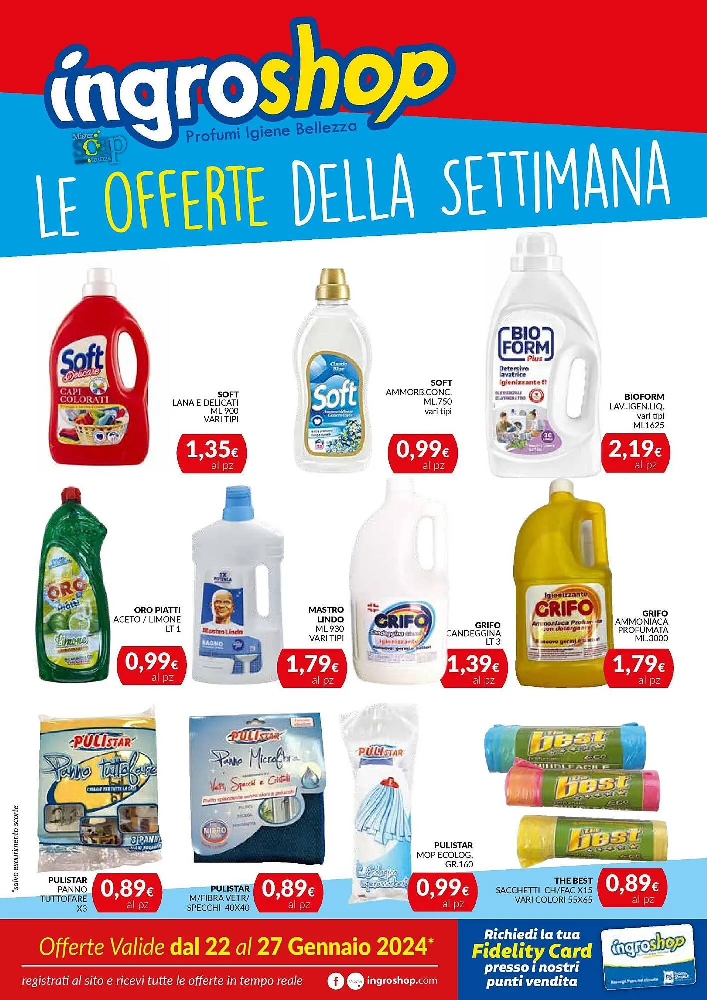 Volantino Ingroshop da 22 gennaio a 27 gennaio di 2024 - Pagina del volantino 