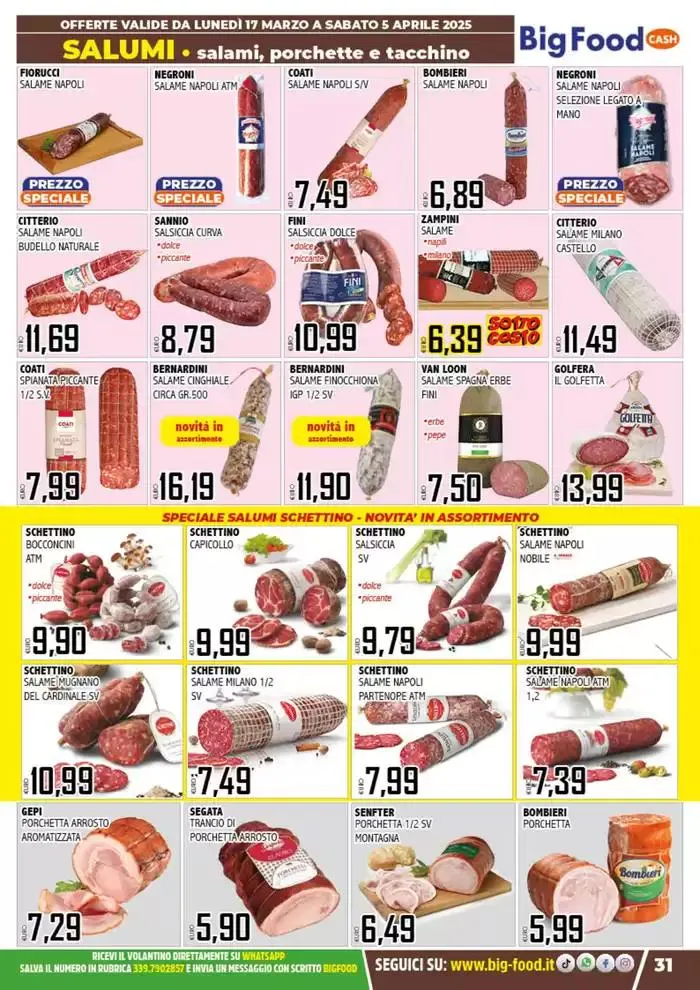 Aspenttando la pasqua da 17 marzo a 5 aprile di 2025 - Pagina del volantino 31