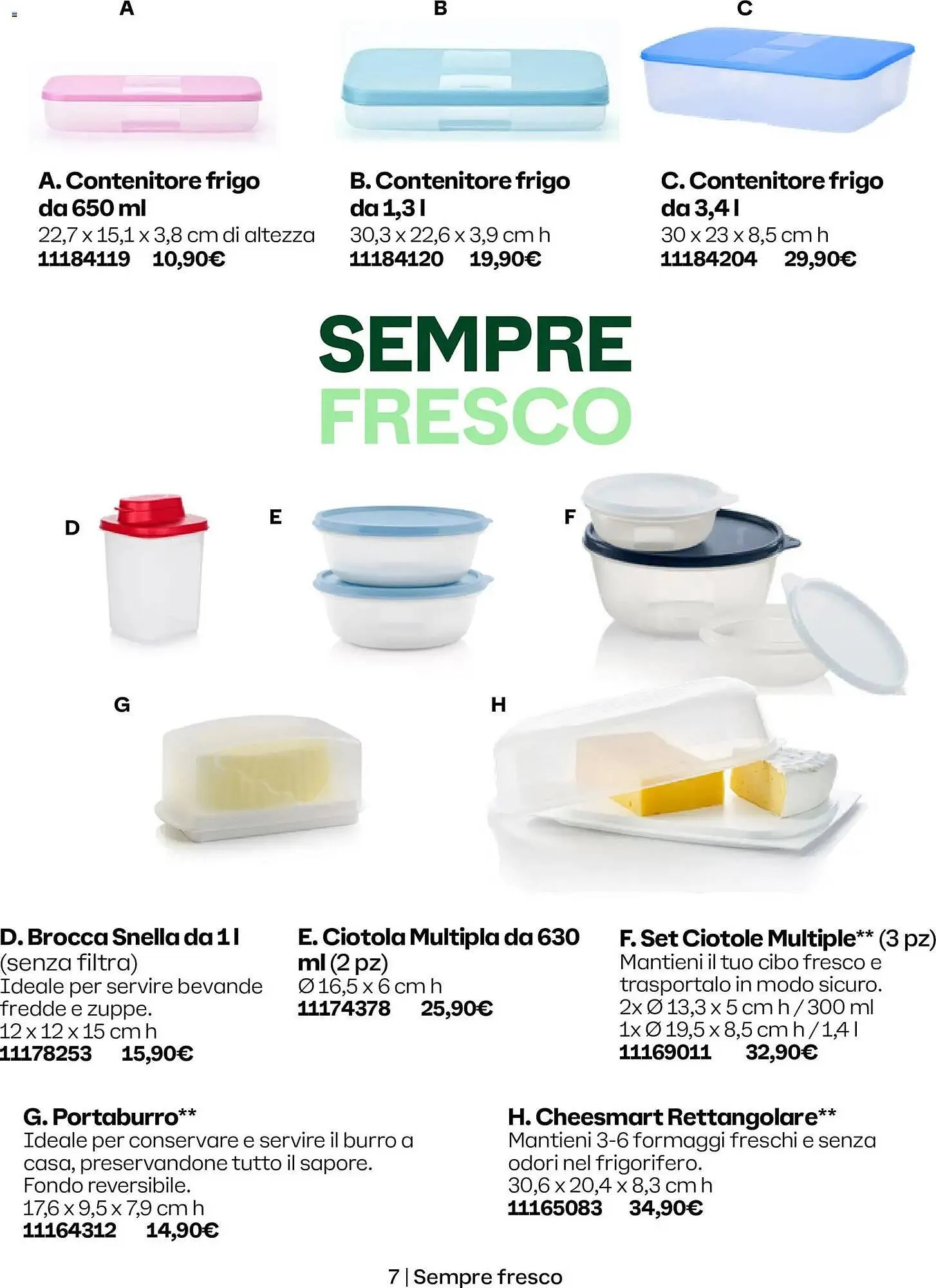 Volantino Tupperware da 1 maggio a 30 settembre di 2026 - Pagina del volantino 7