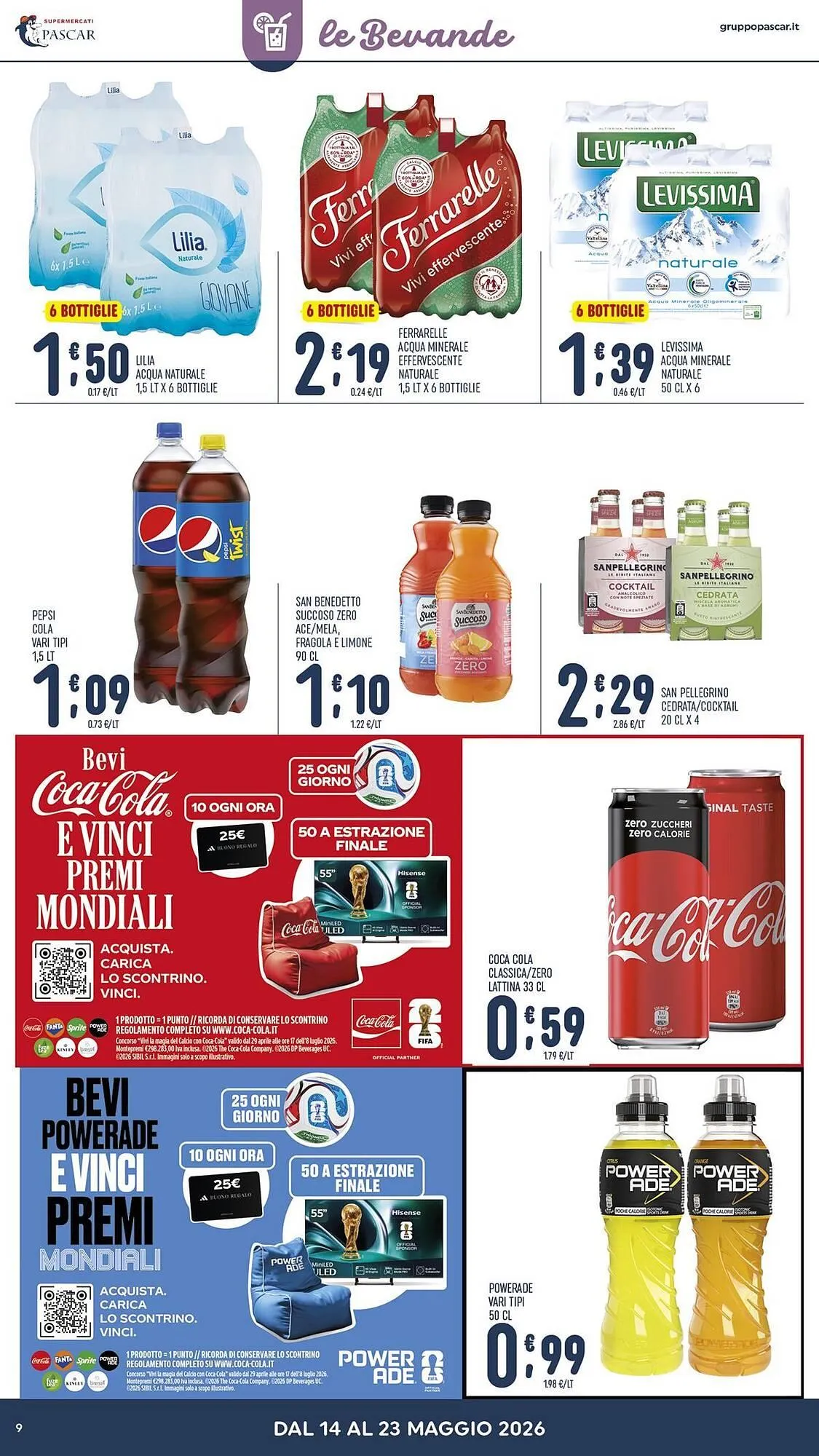 Volantino Gruppo Pascar da 14 maggio a 23 maggio di 2026 - Pagina del volantino 9