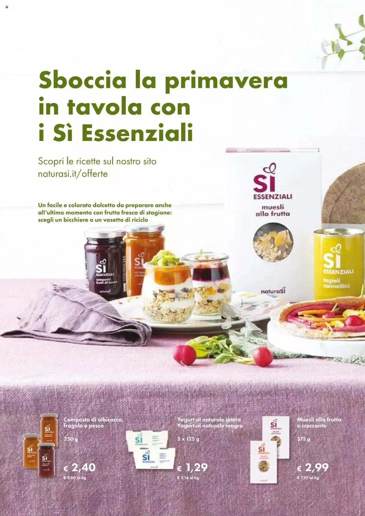 Volantino Natura Sì da 28 febbraio a 2 aprile di 2024 - Pagina del volantino 4